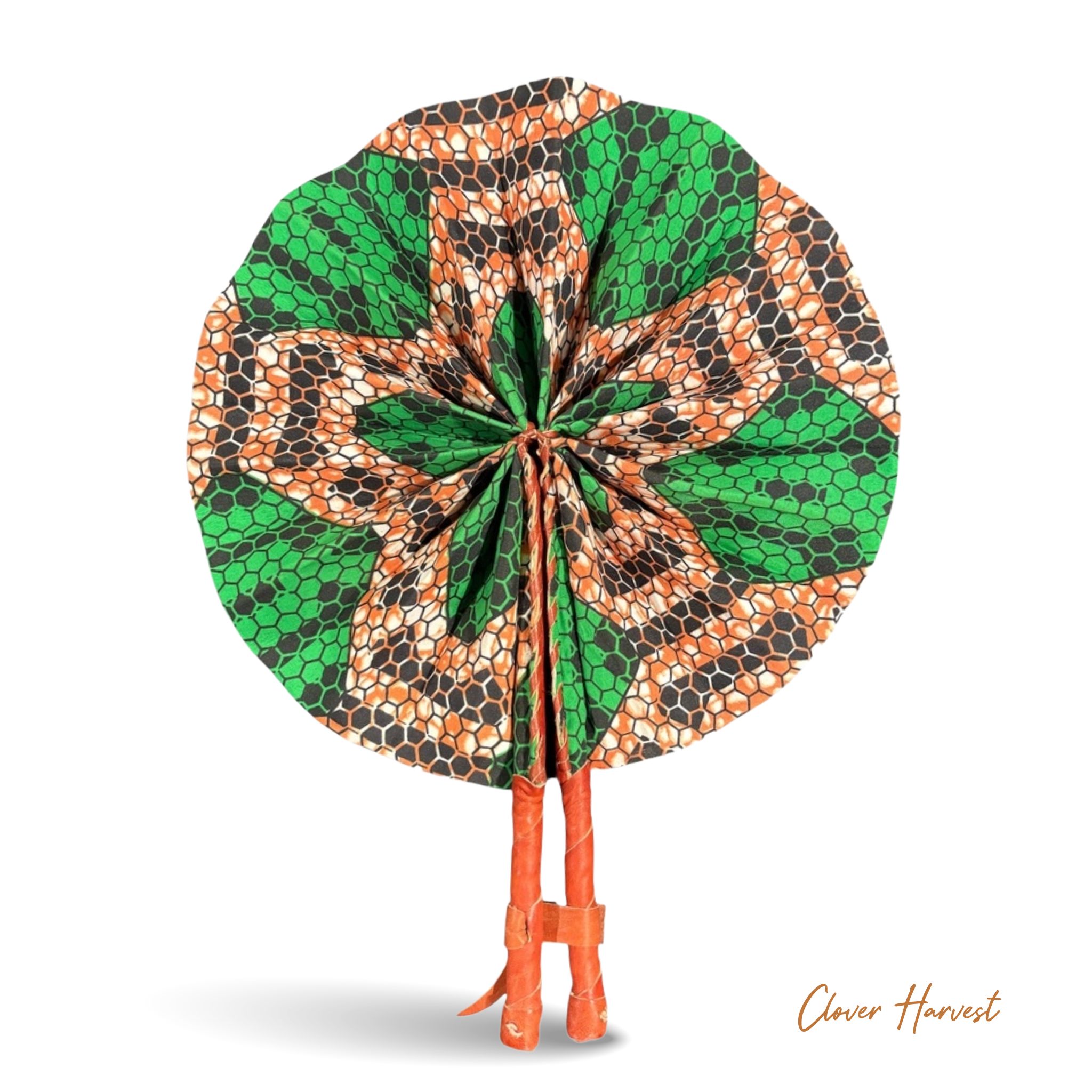 African Fabric Fan