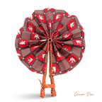 African Fabric Fans