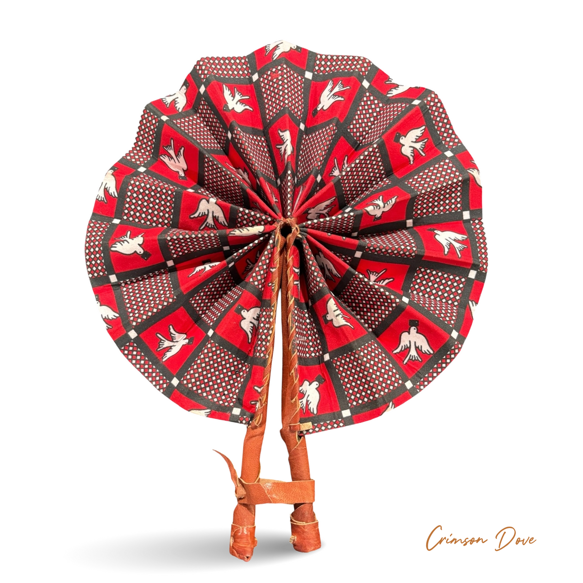 African Fabric Fan