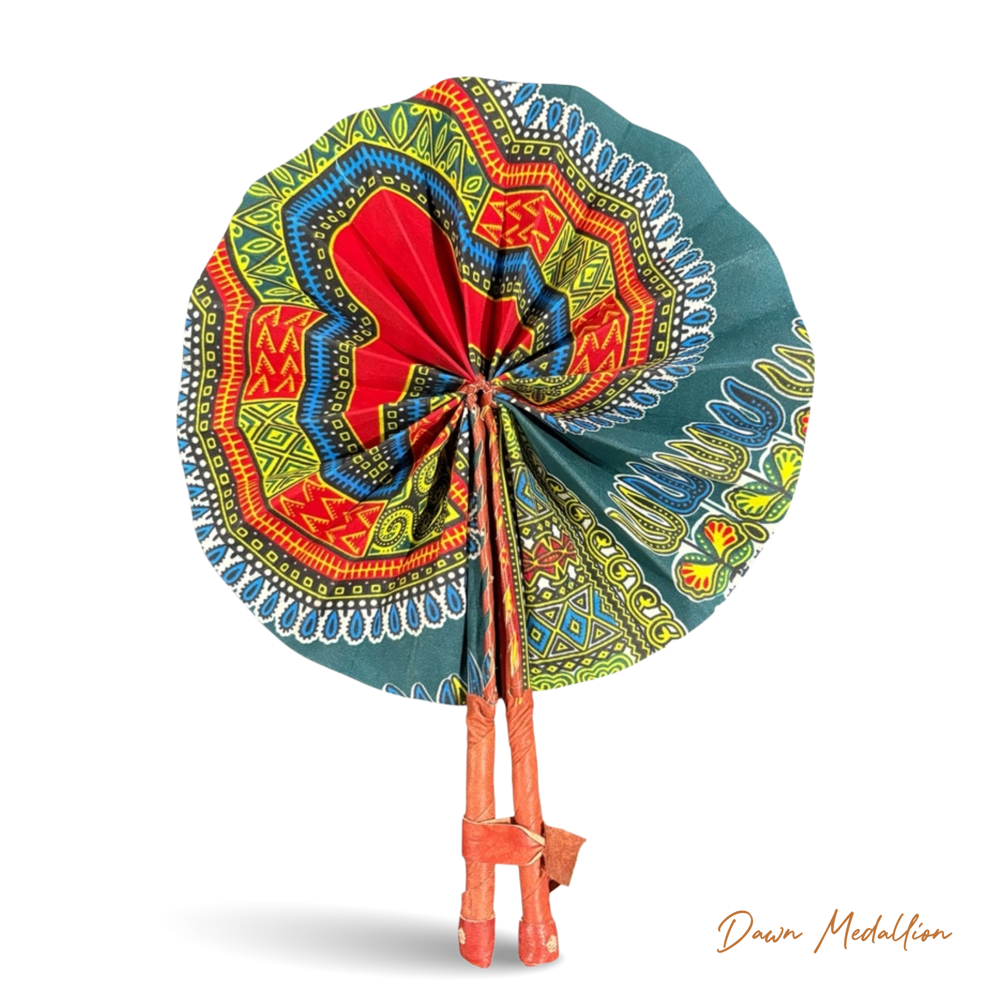 African Fabric Fan