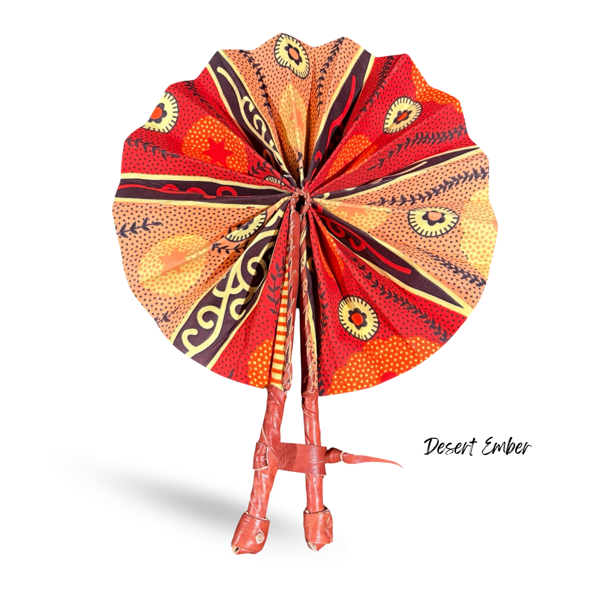 African Fabric Fan