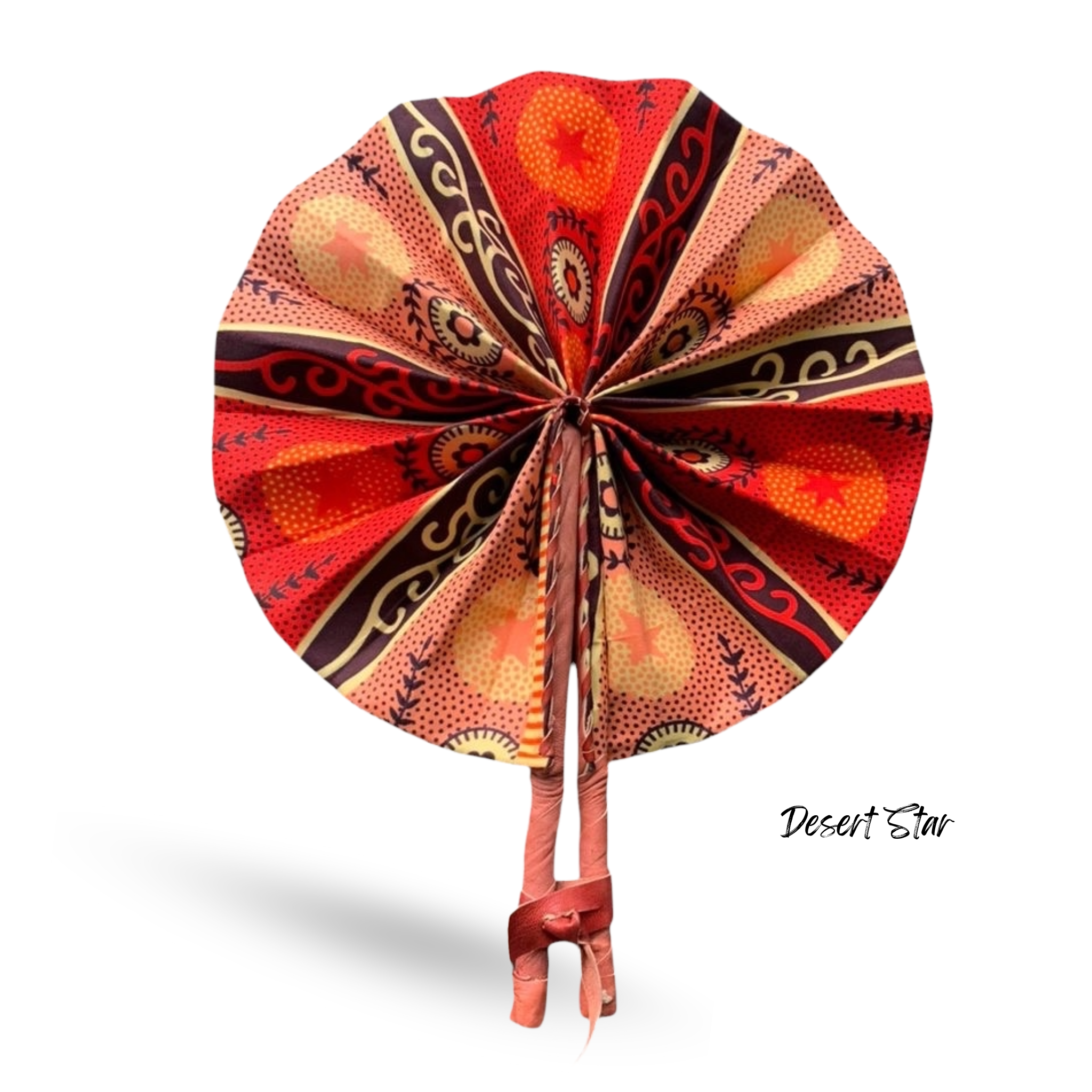 African Fabric Fan