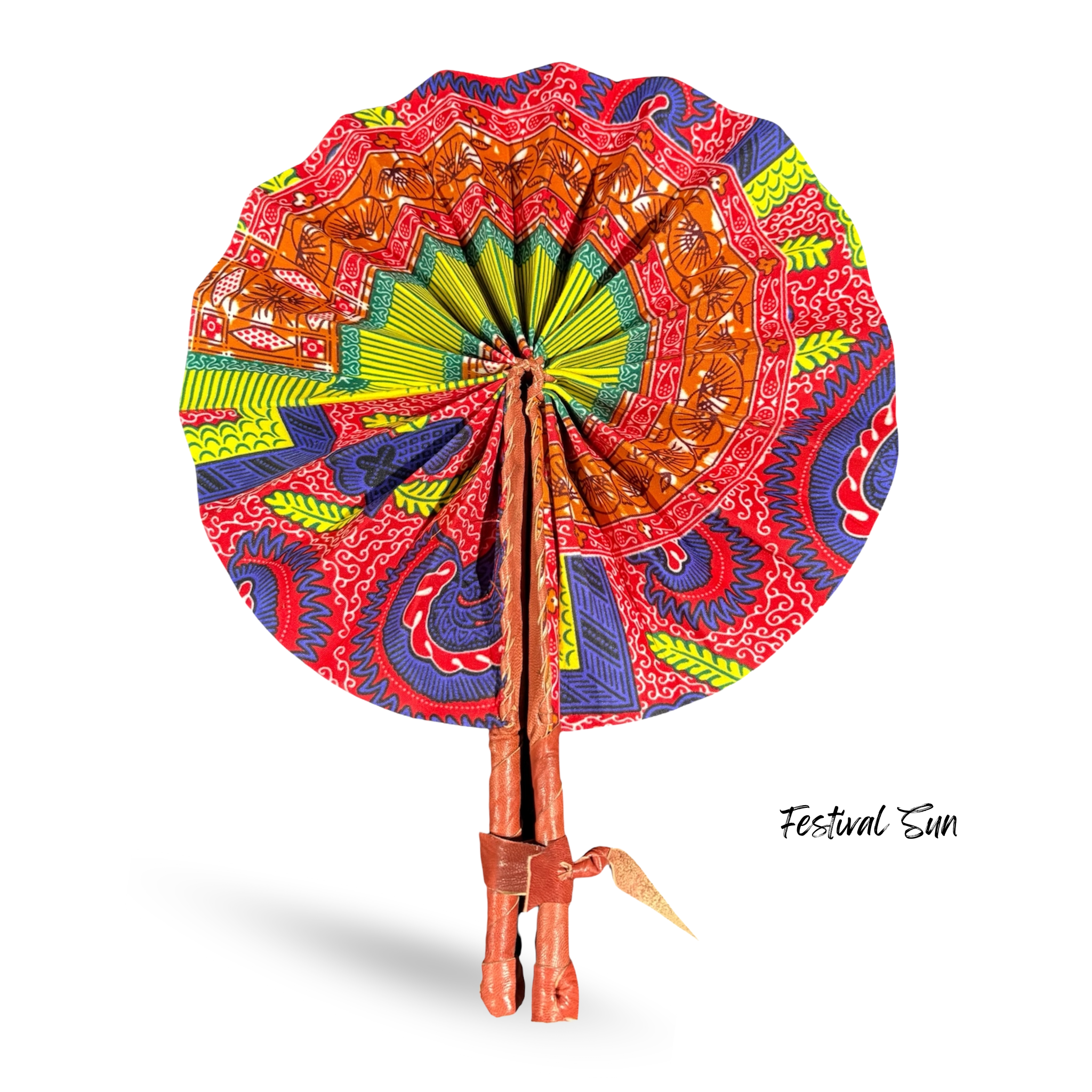 African Fabric Fan