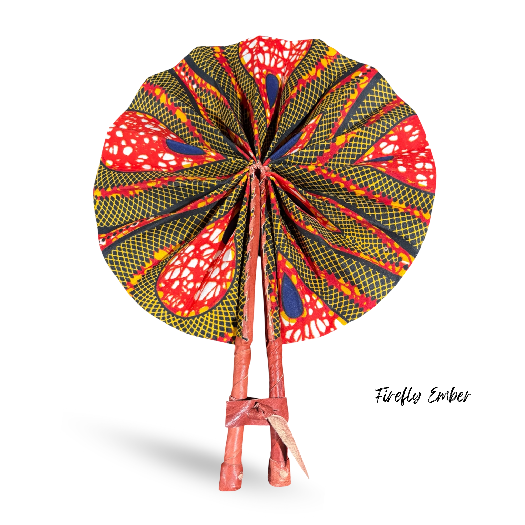 African Fabric Fan