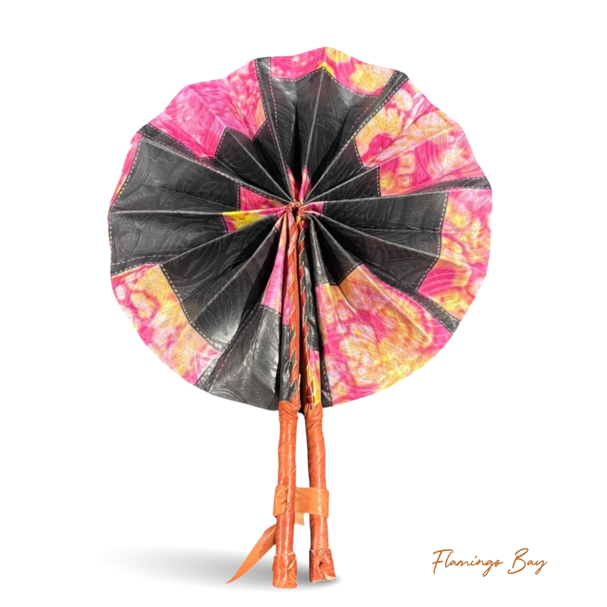 African Fabric Fan