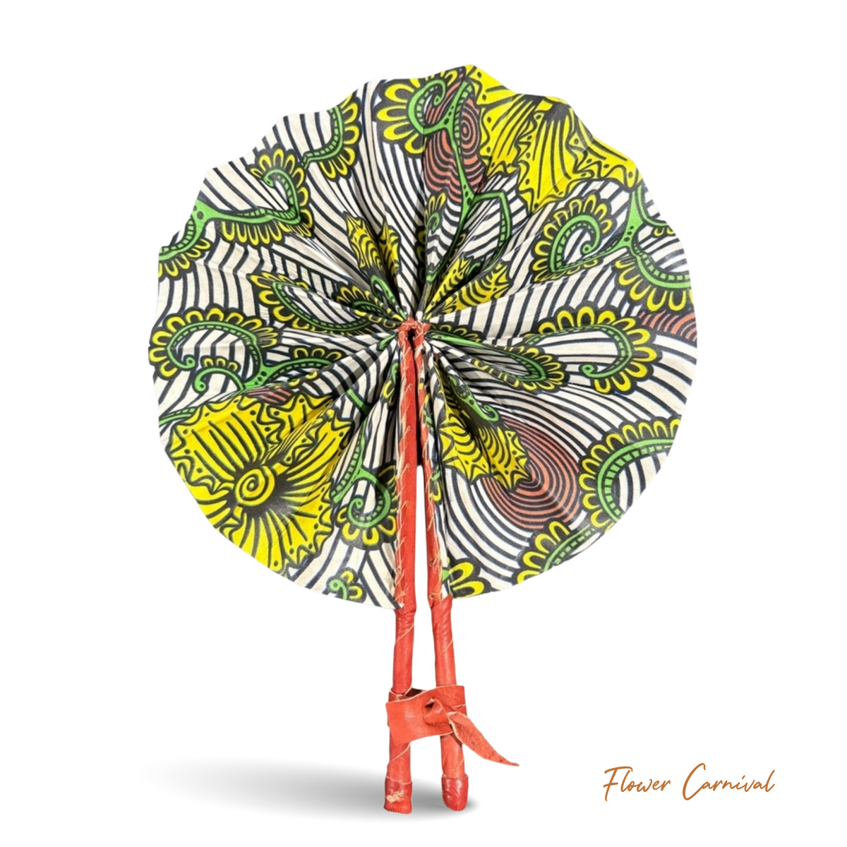 African Fabric Fan