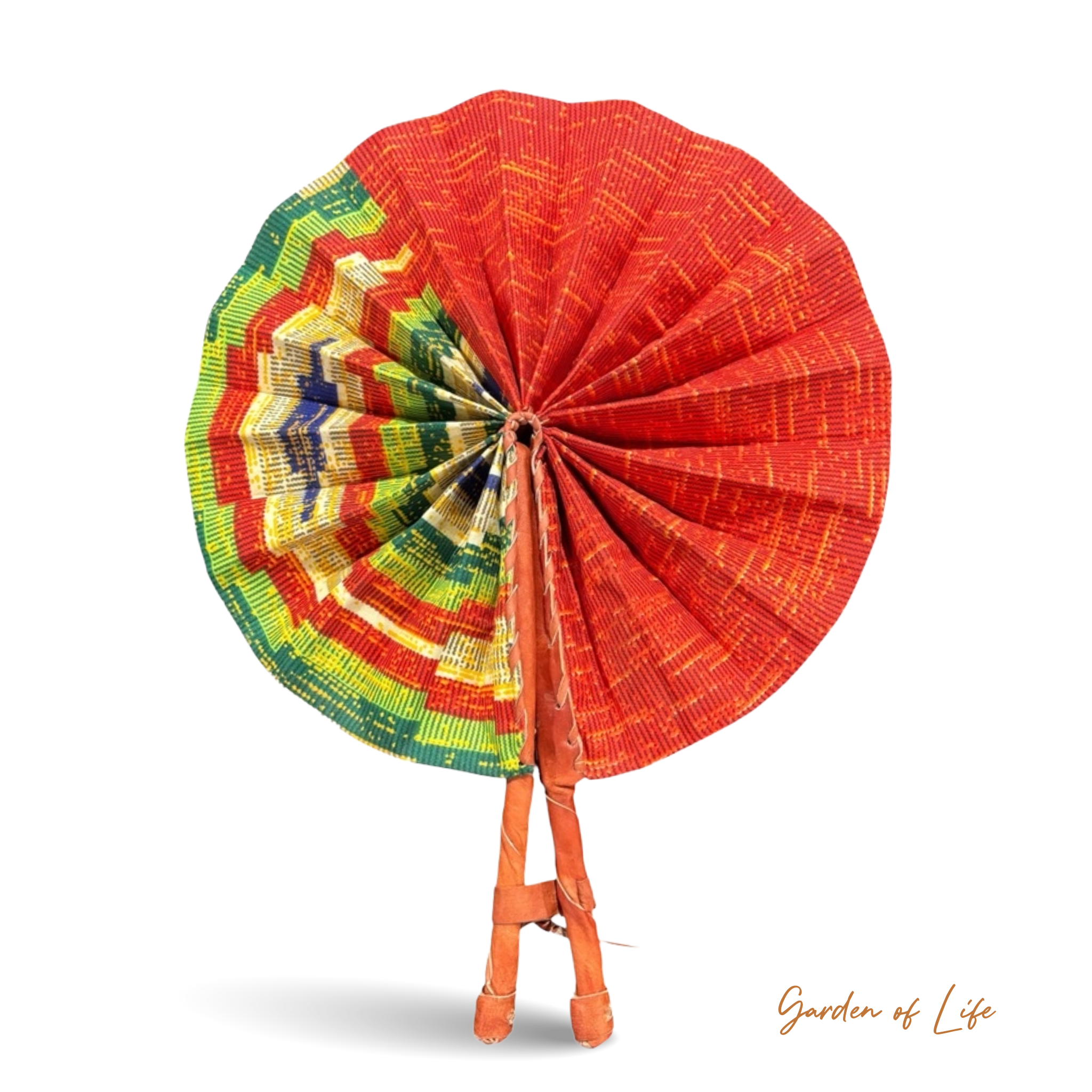 African Fabric Fan