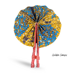African Fabric Fan