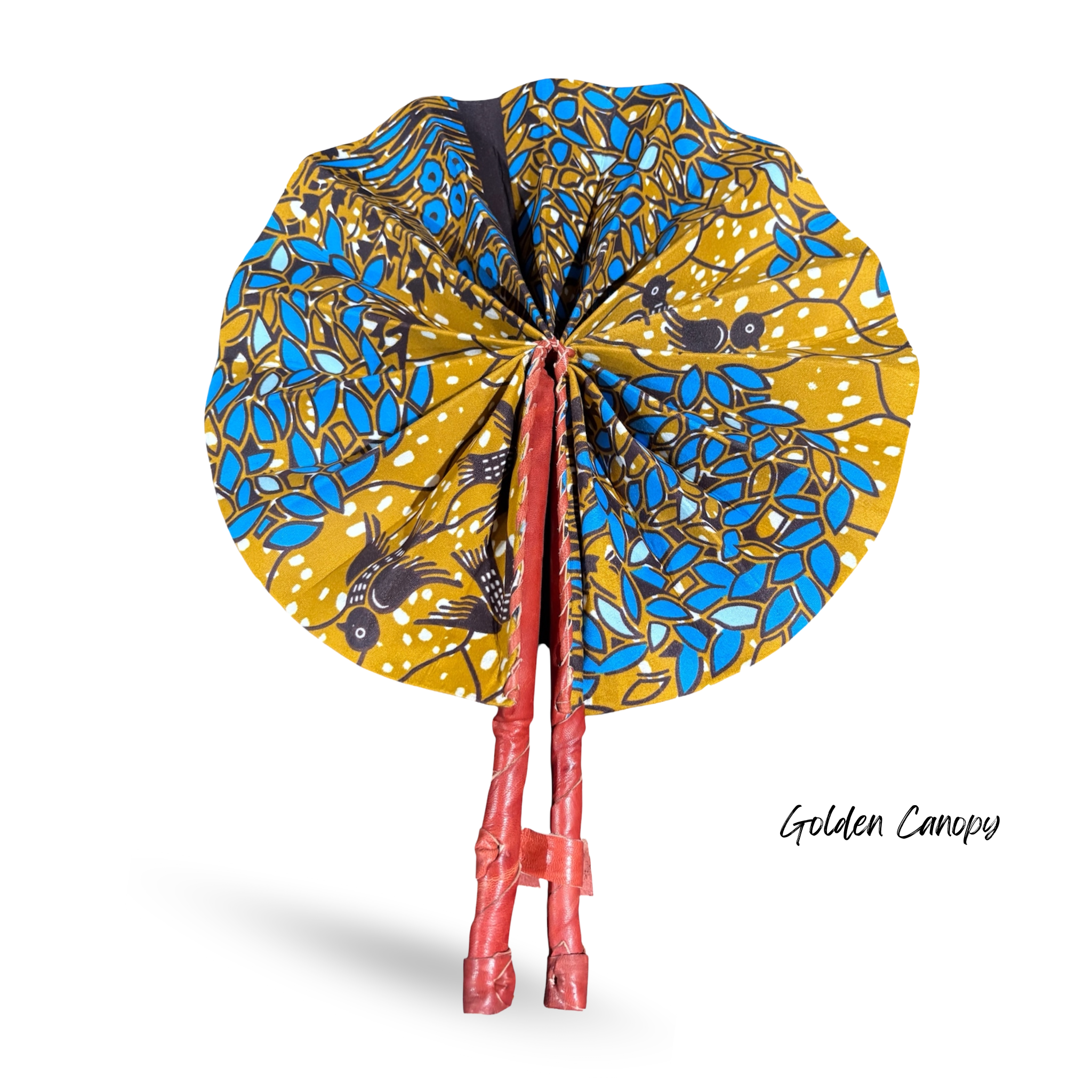 African Fabric Fan