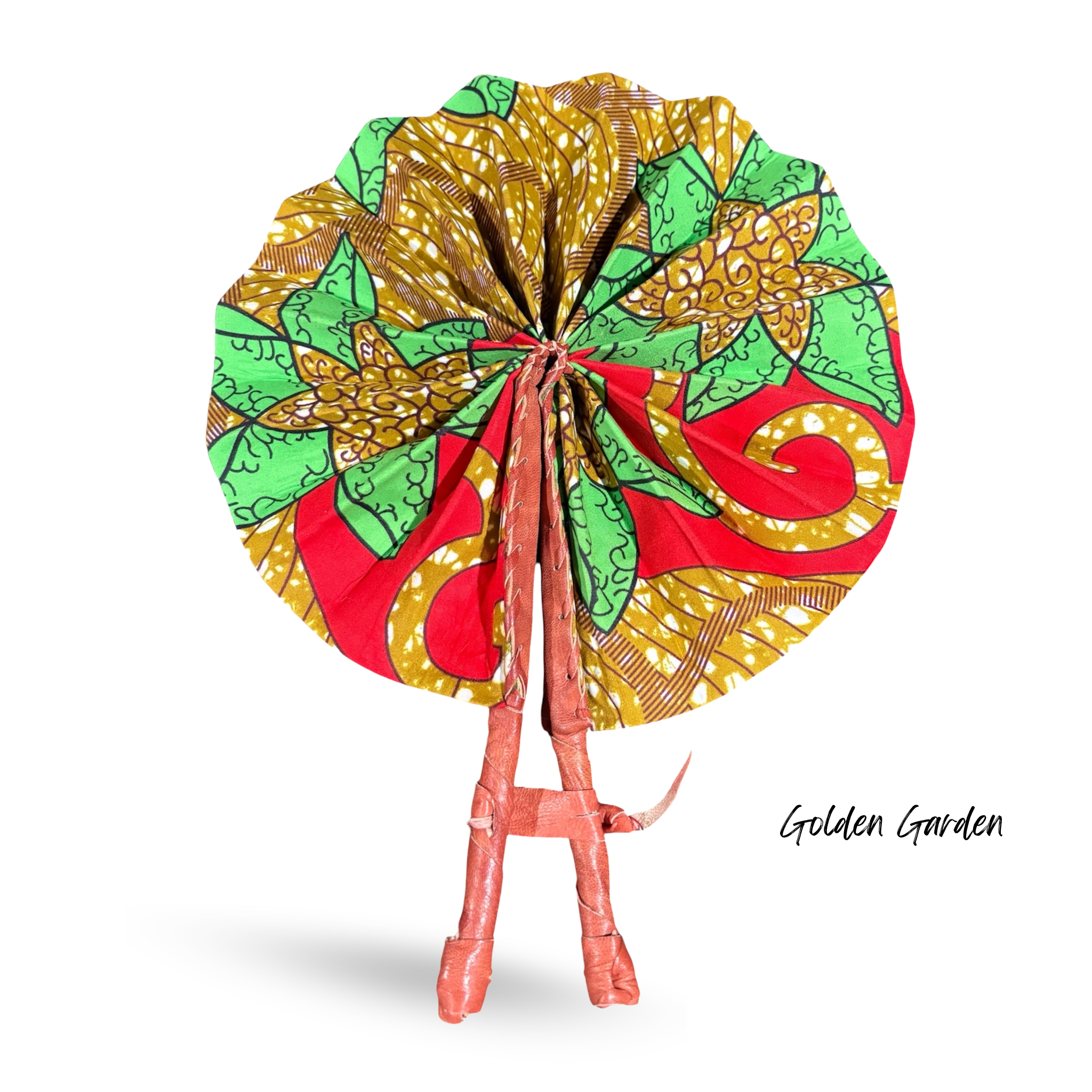 African Fabric Fan