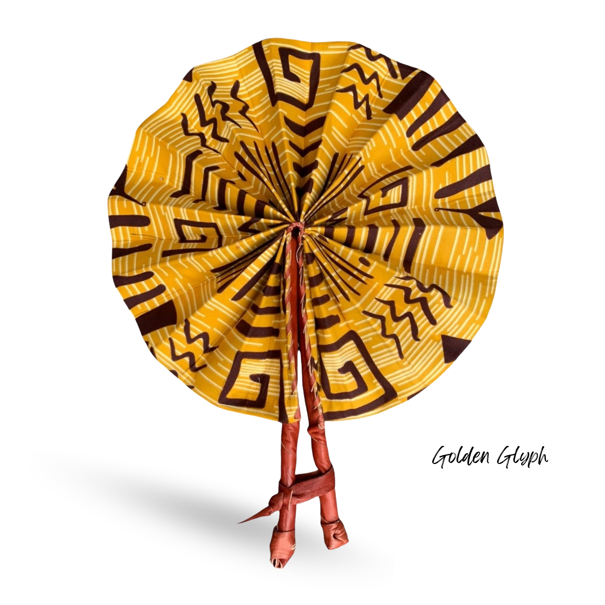 African Fabric Fan