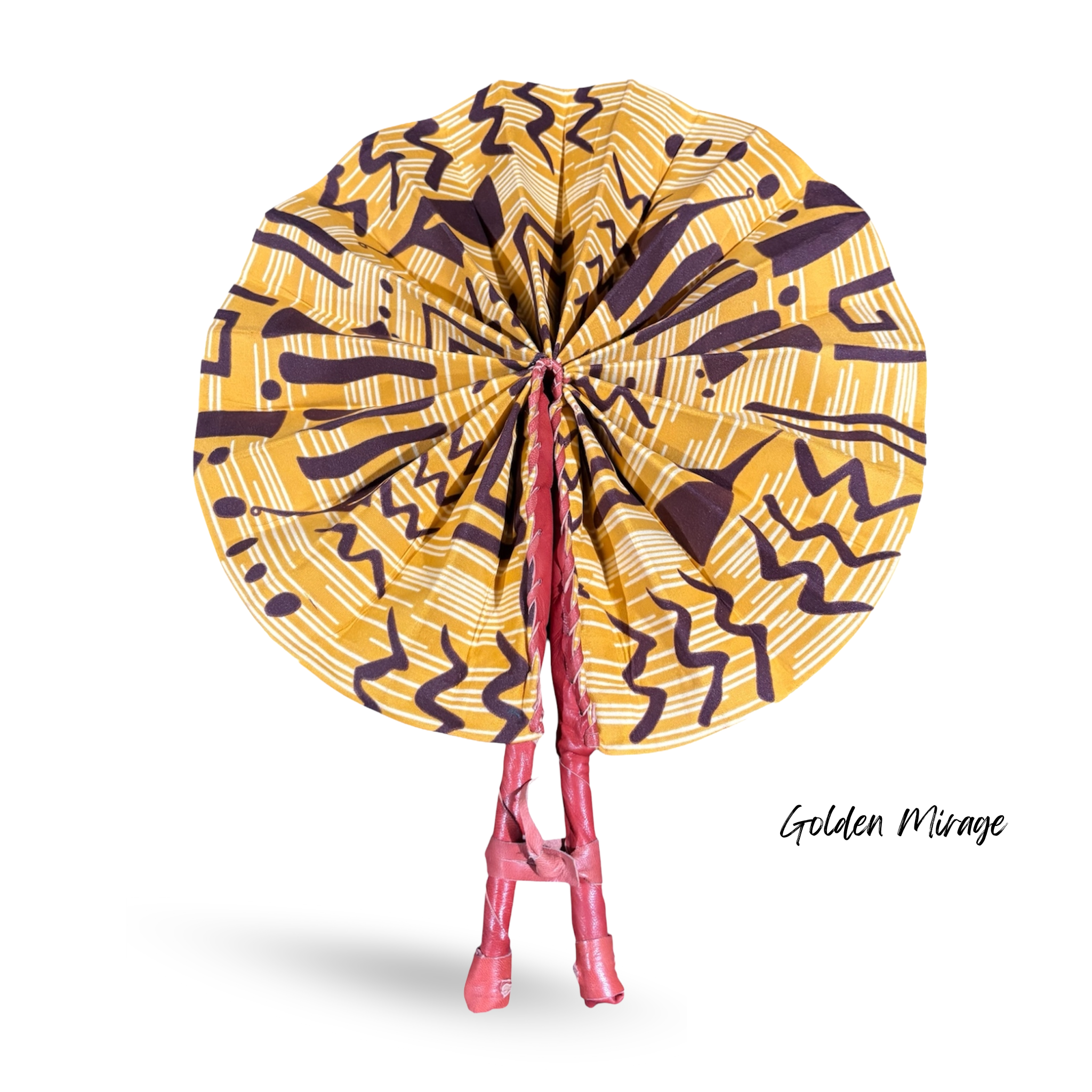African Fabric Fan