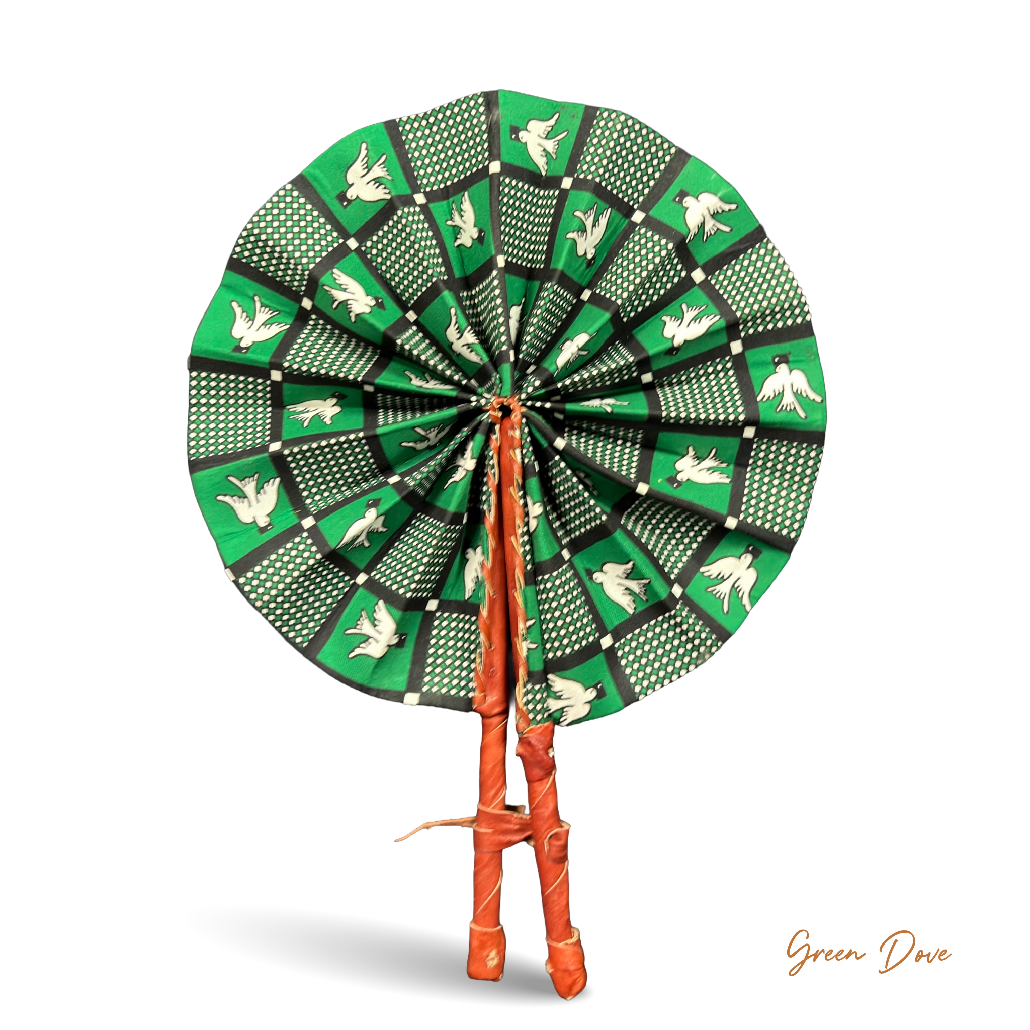 African Fabric Fan