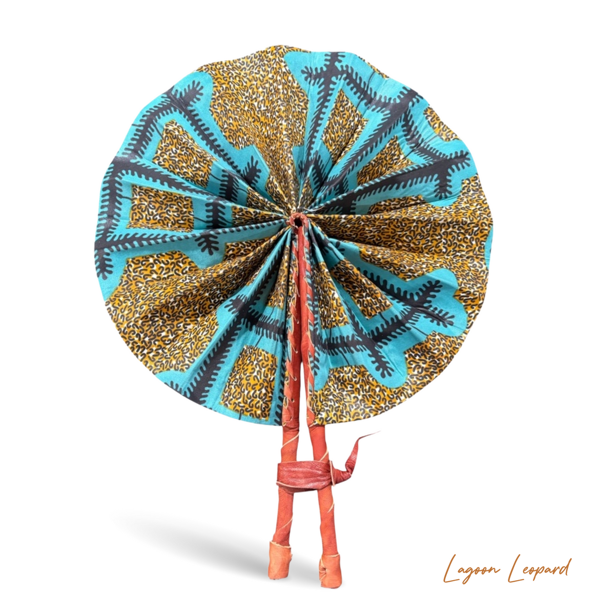 African Fabric Fan