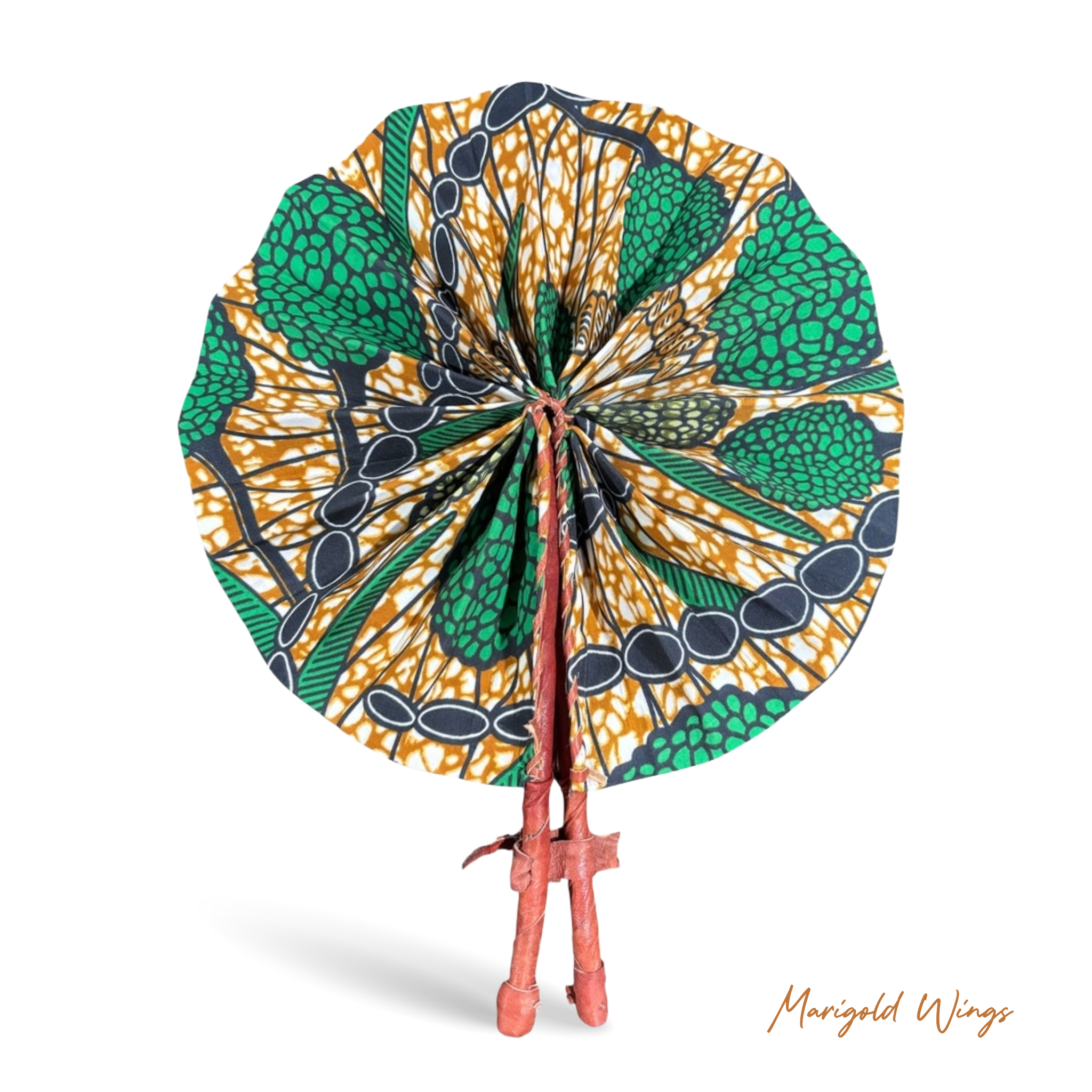 African Fabric Fan