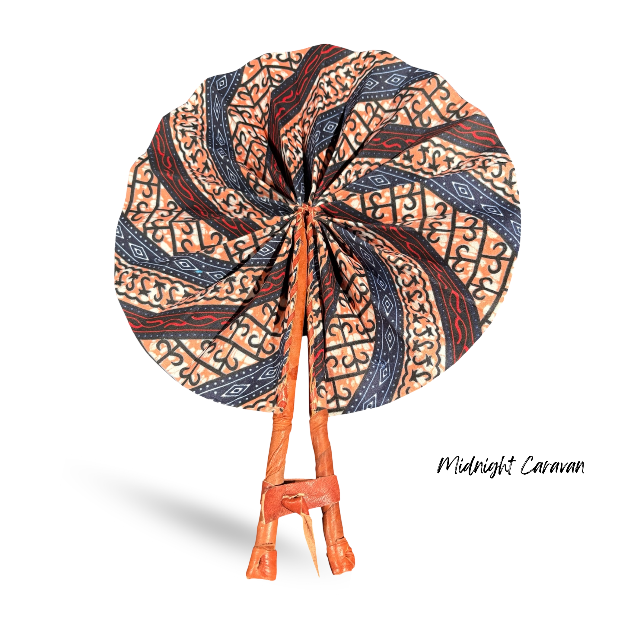 African Fabric Fan
