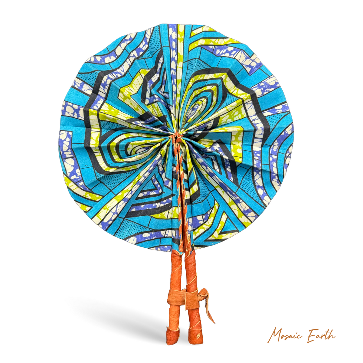 African Fabric Fan