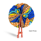 African Fabric Fan