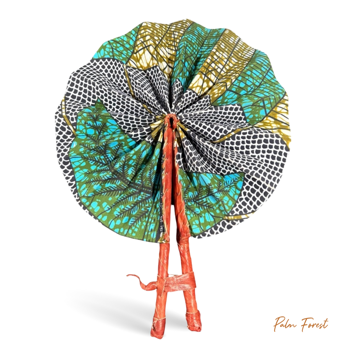 African Fabric Fan