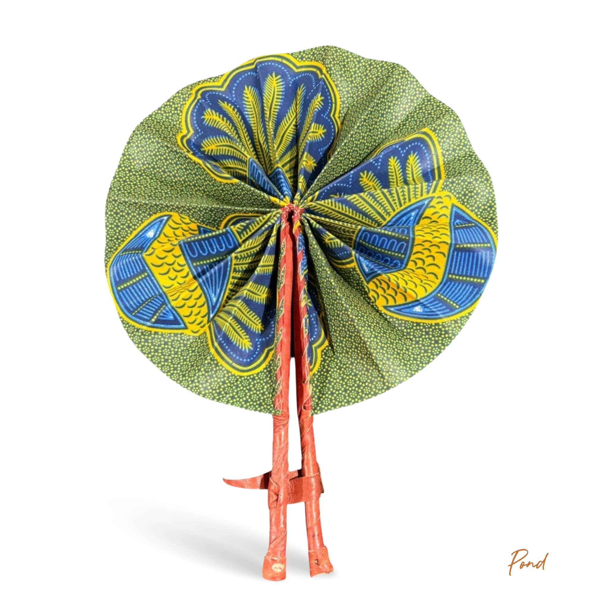 African Fabric Fan