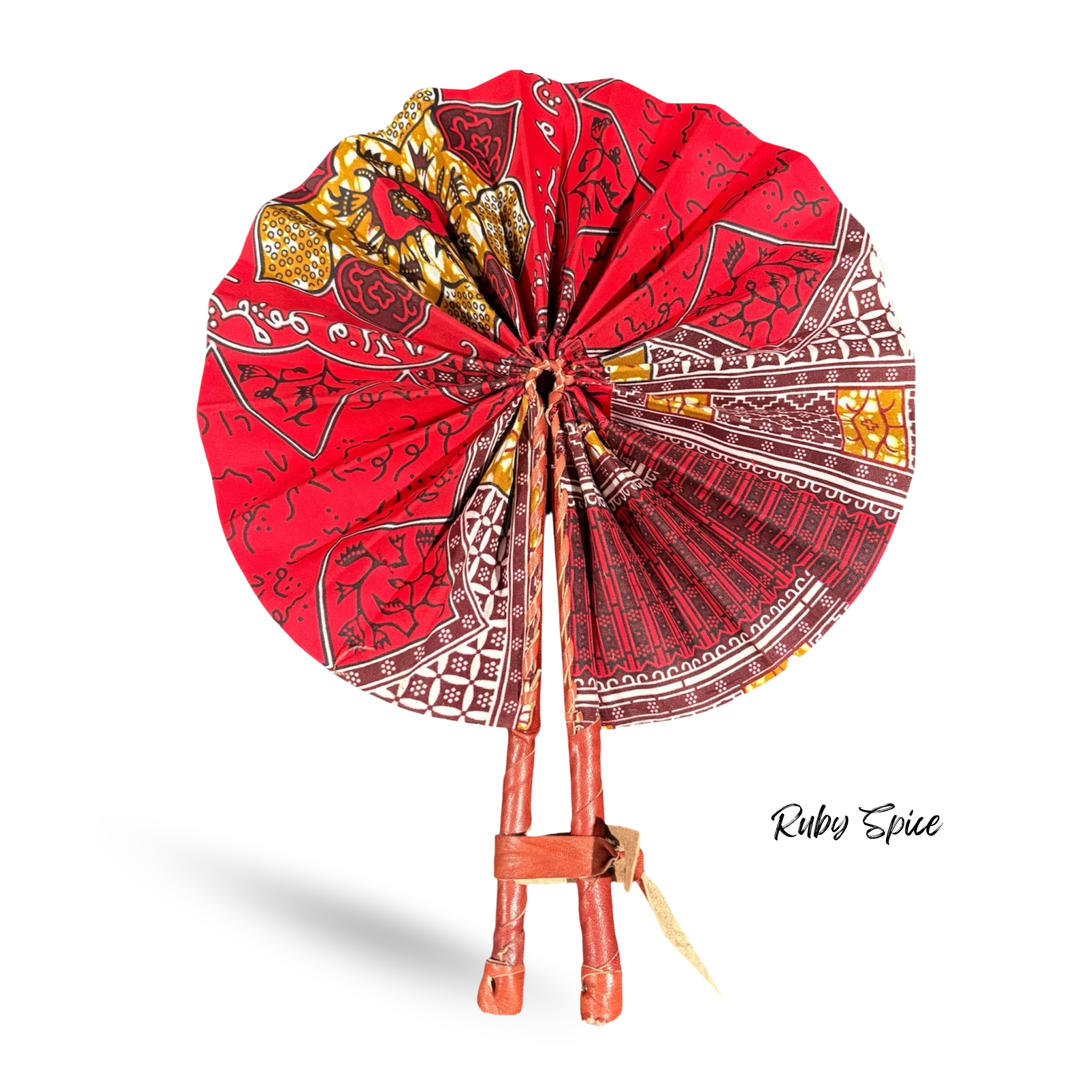 African Fabric Fan