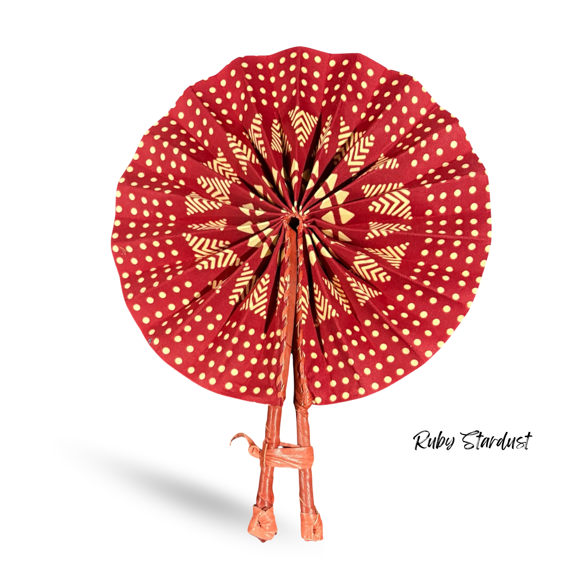 African Fabric Fan