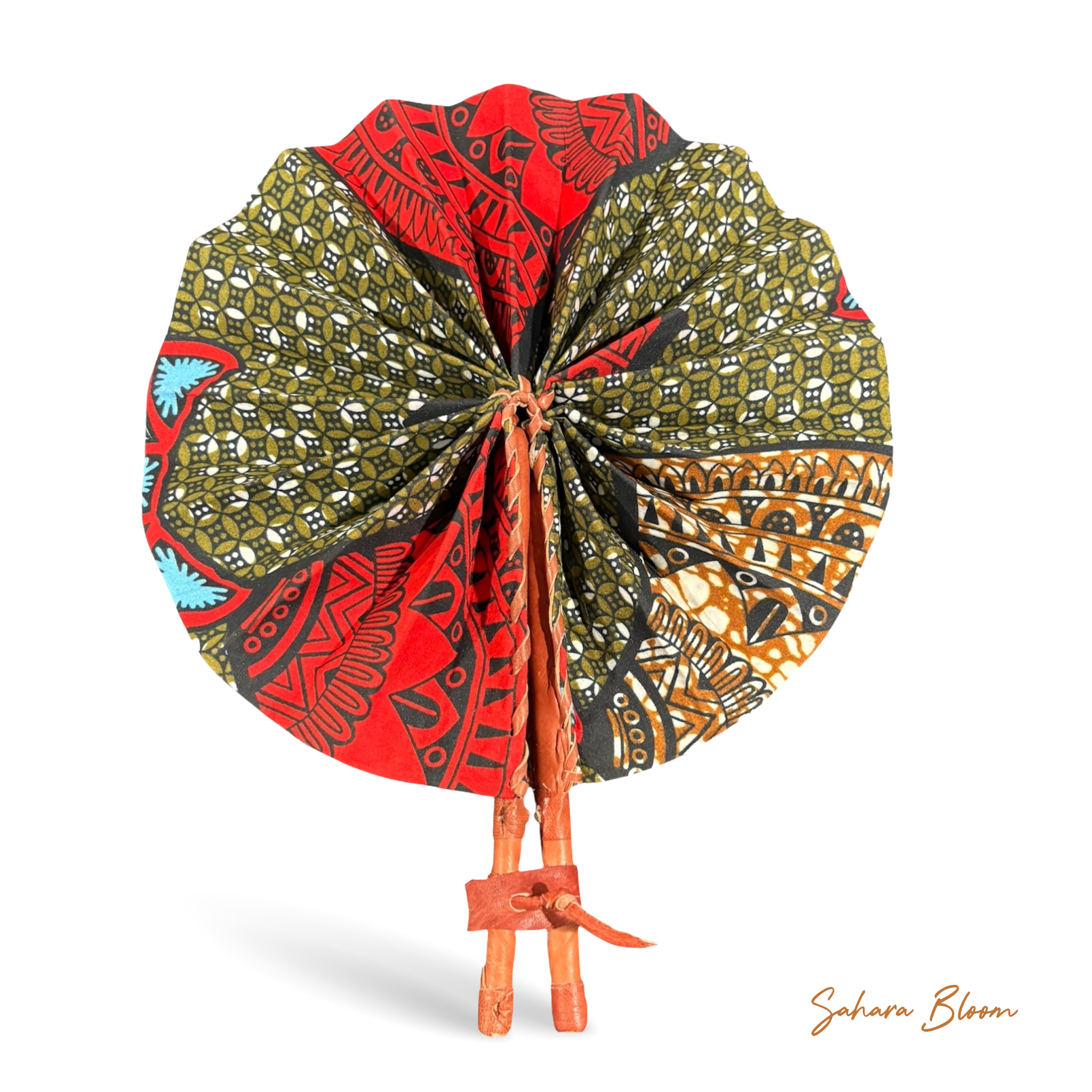 African Fabric Fan