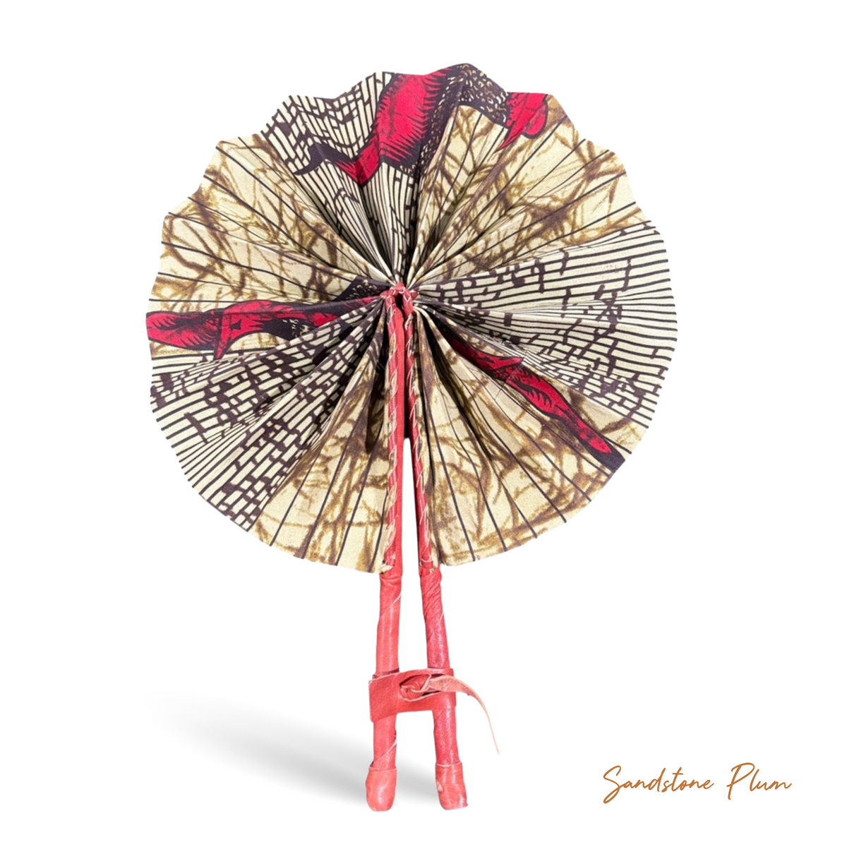 African Fabric Fan