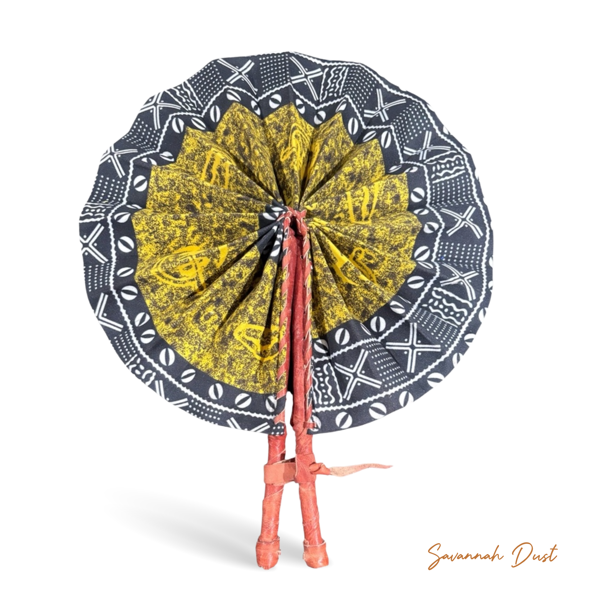 African Fabric Fan