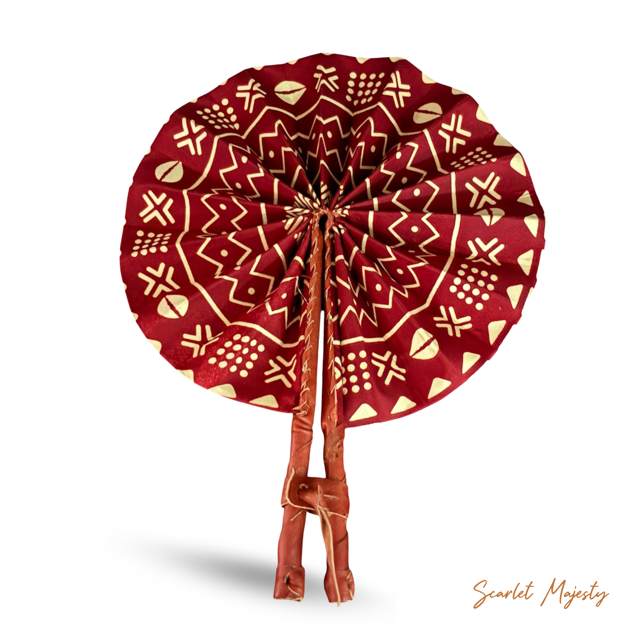 African Fabric Fan