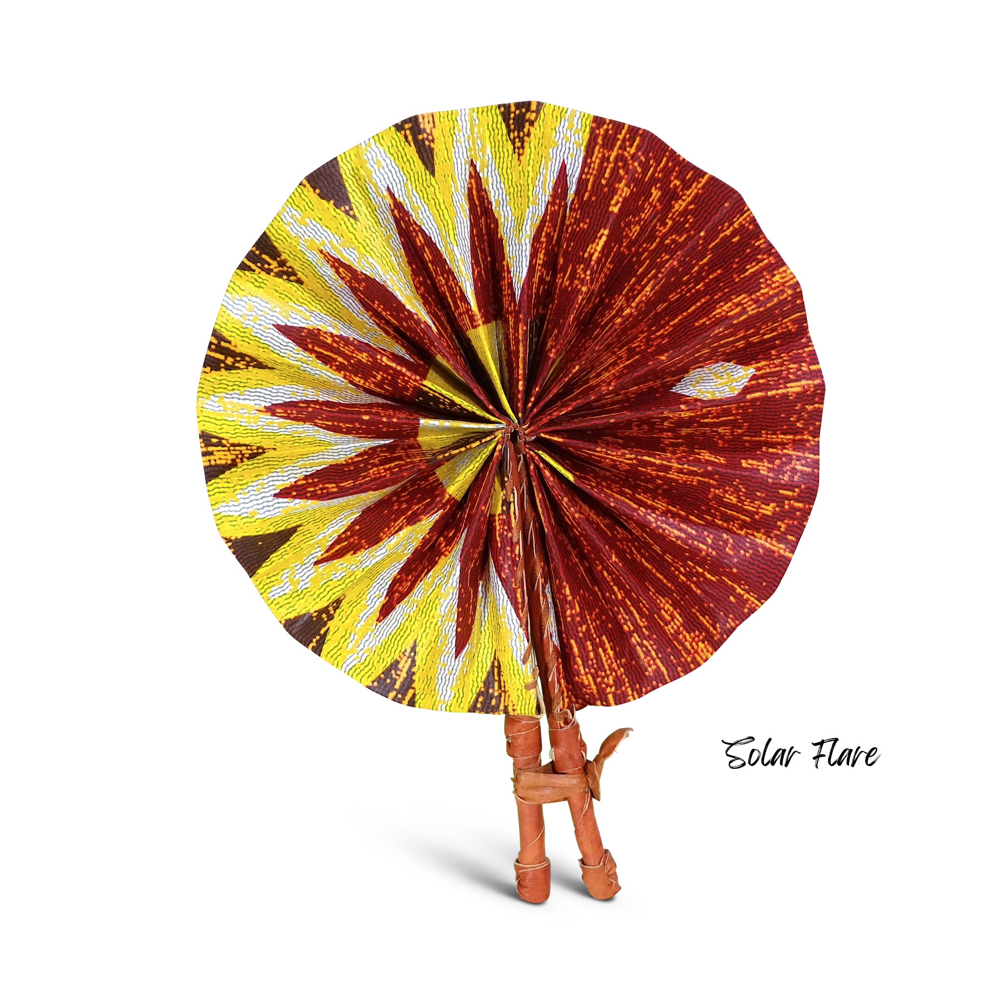 African Fabric Fan