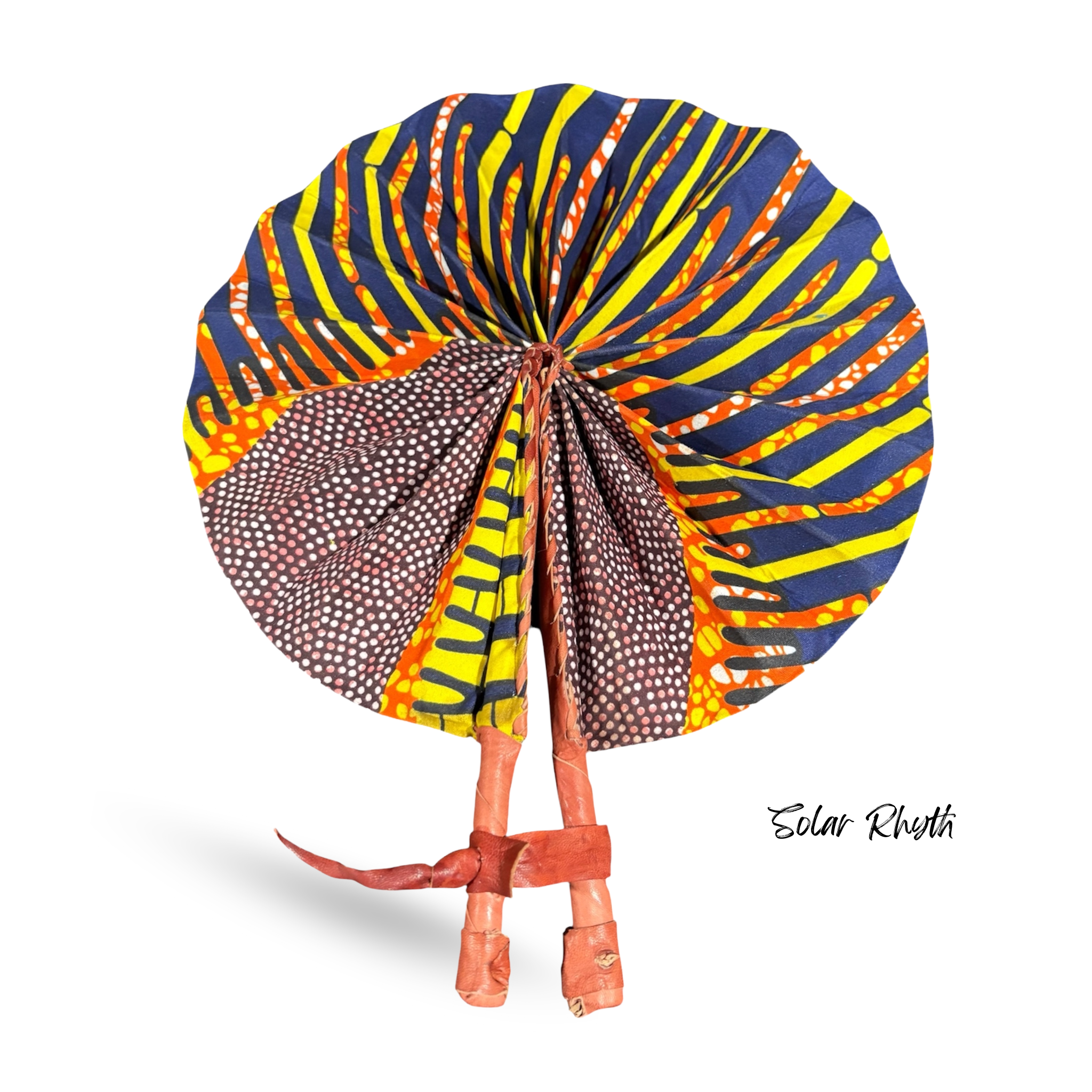 African Fabric Fan