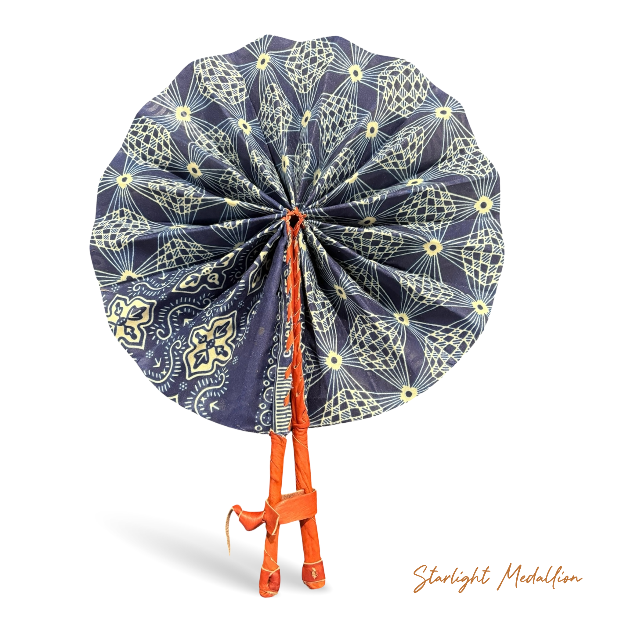 African Fabric Fan