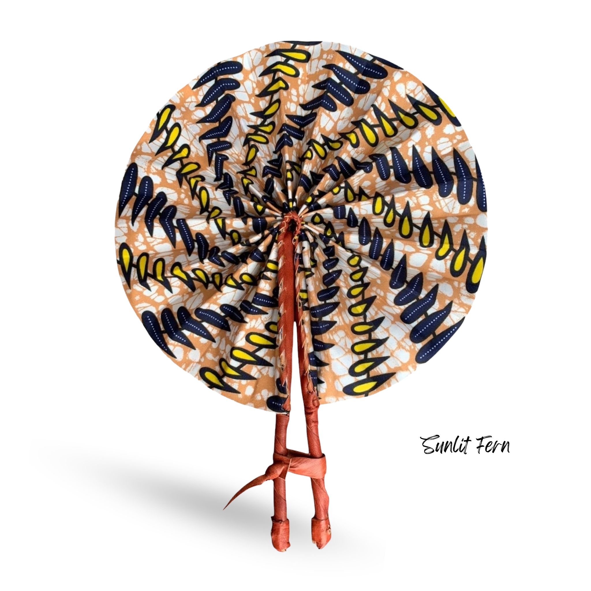 African Fabric Fan