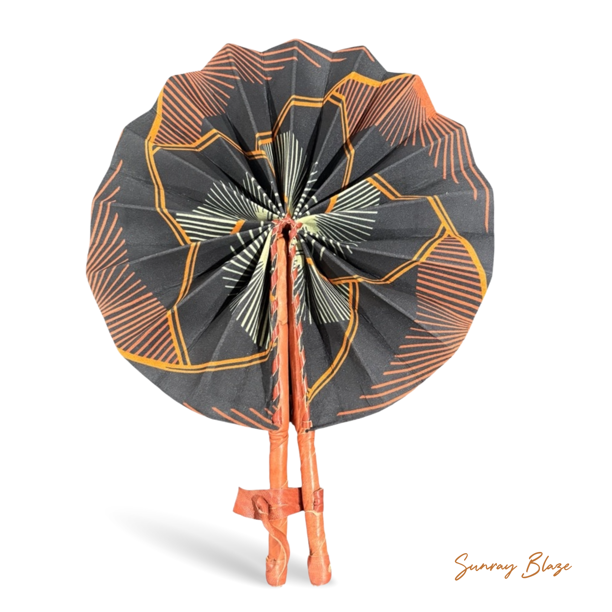 African Fabric Fan