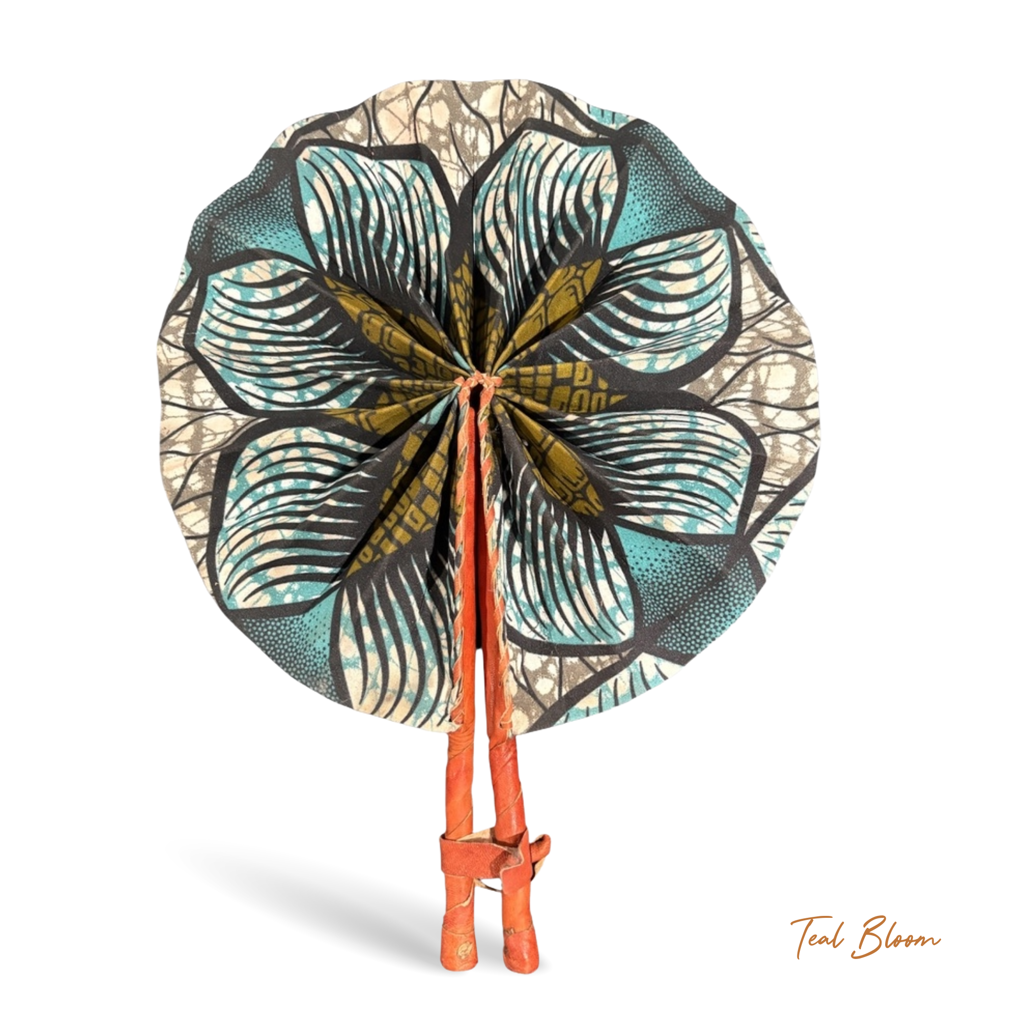 African Fabric Fan