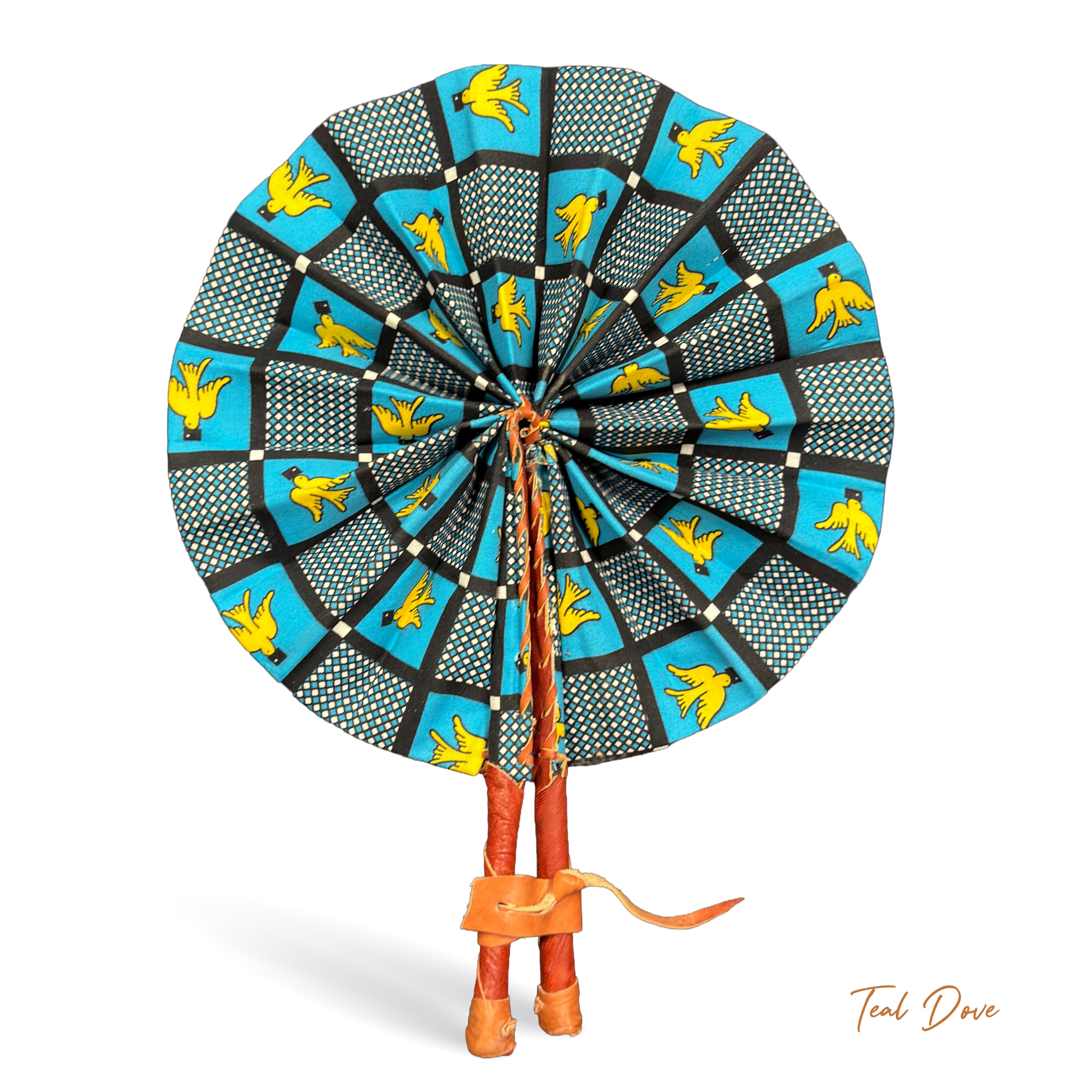 African Fabric Fan