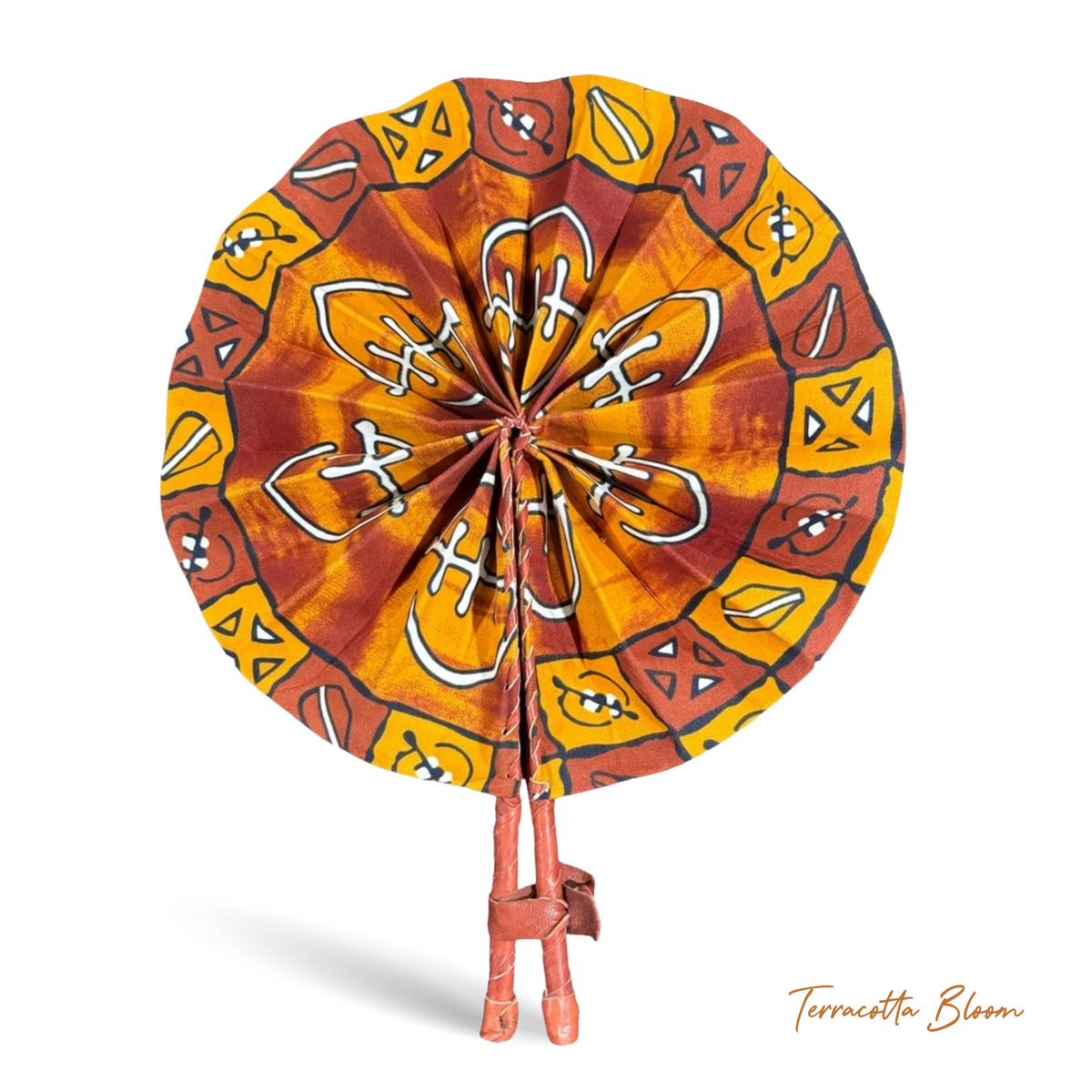 African Fabric Fan