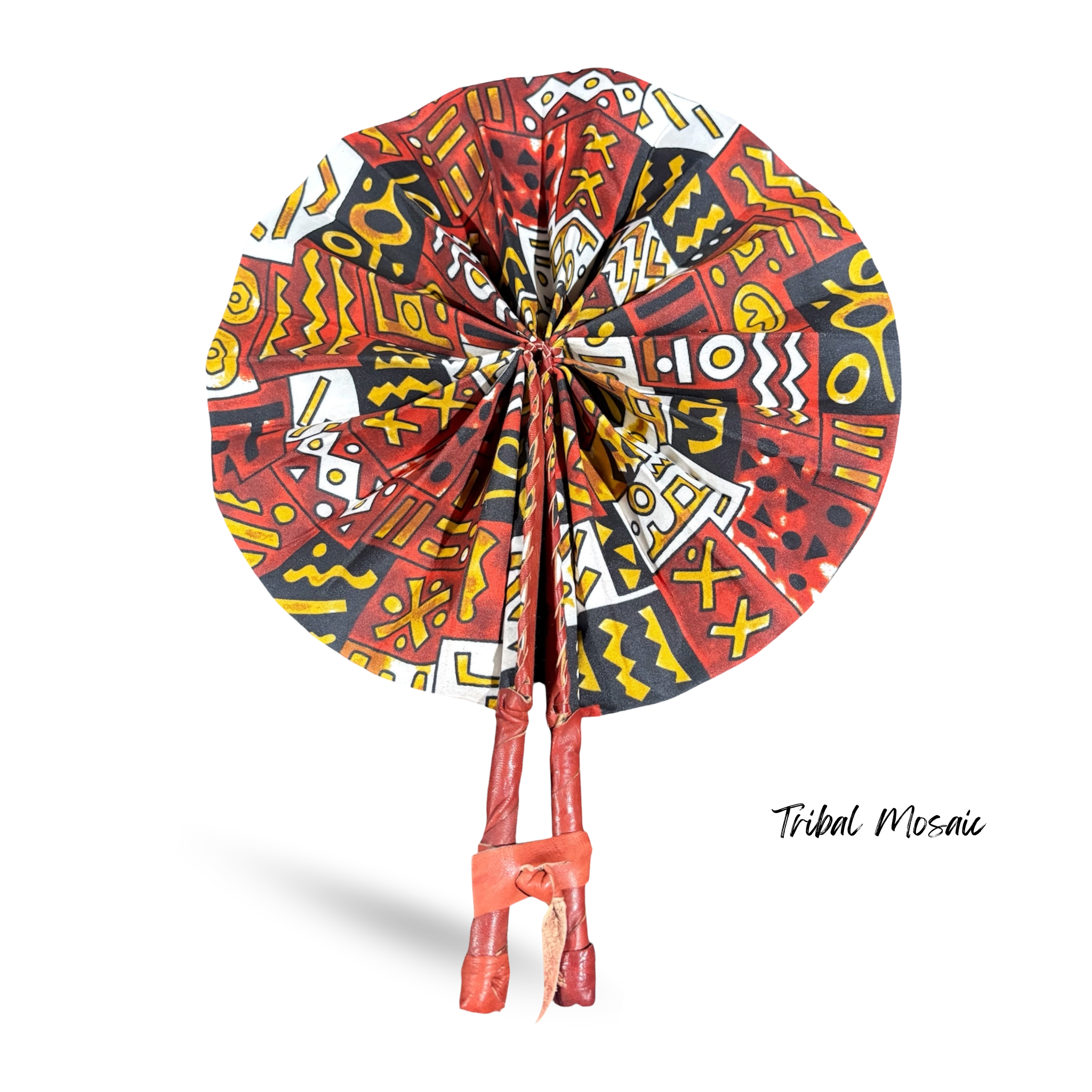 African Fabric Fan