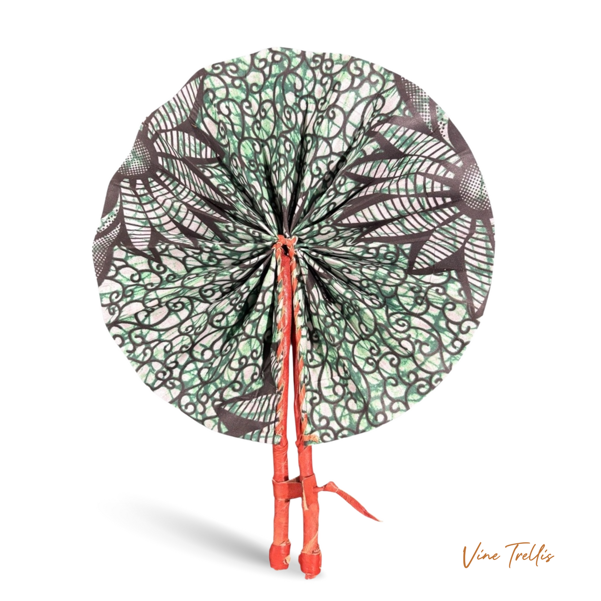 African Fabric Fan