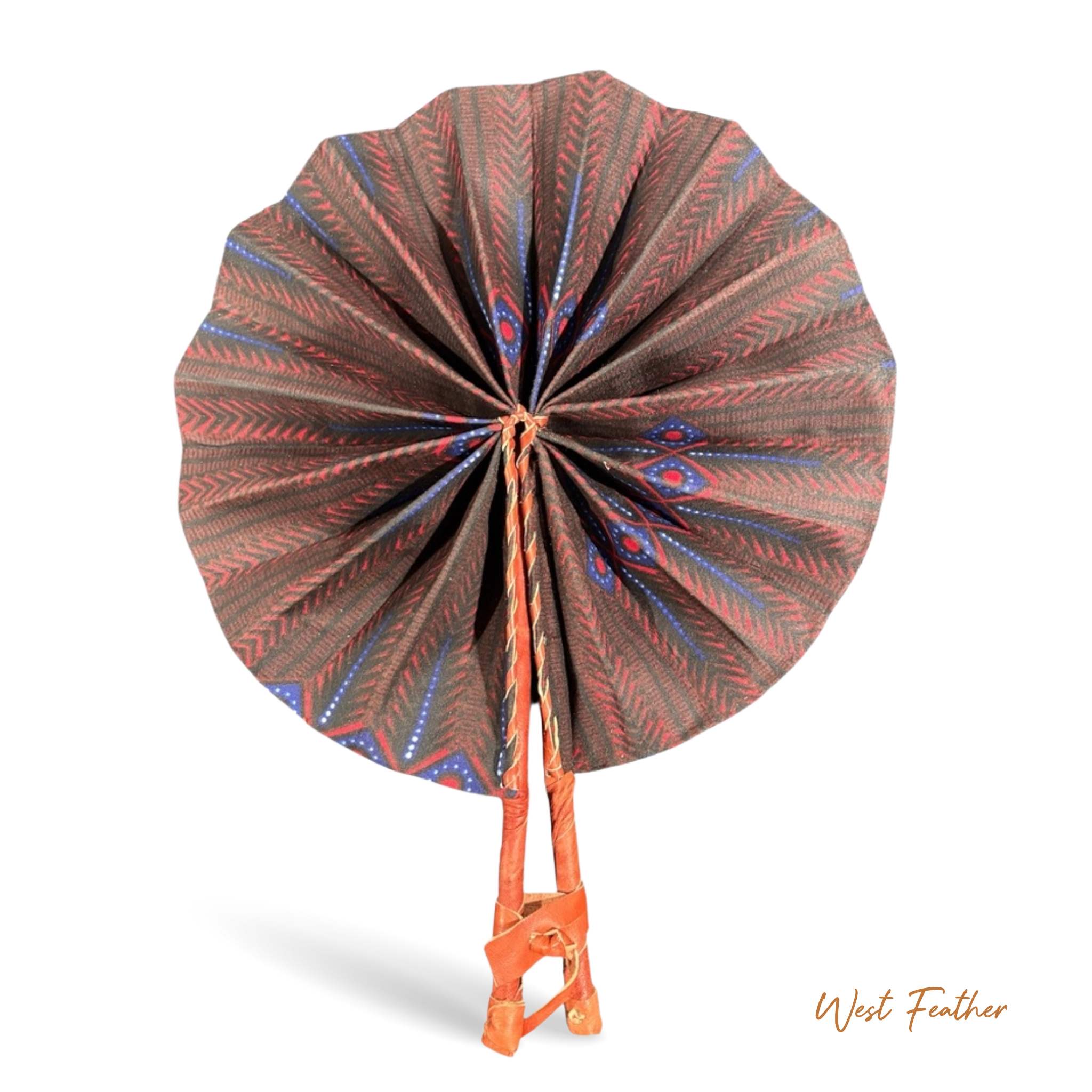 African Fabric Fan