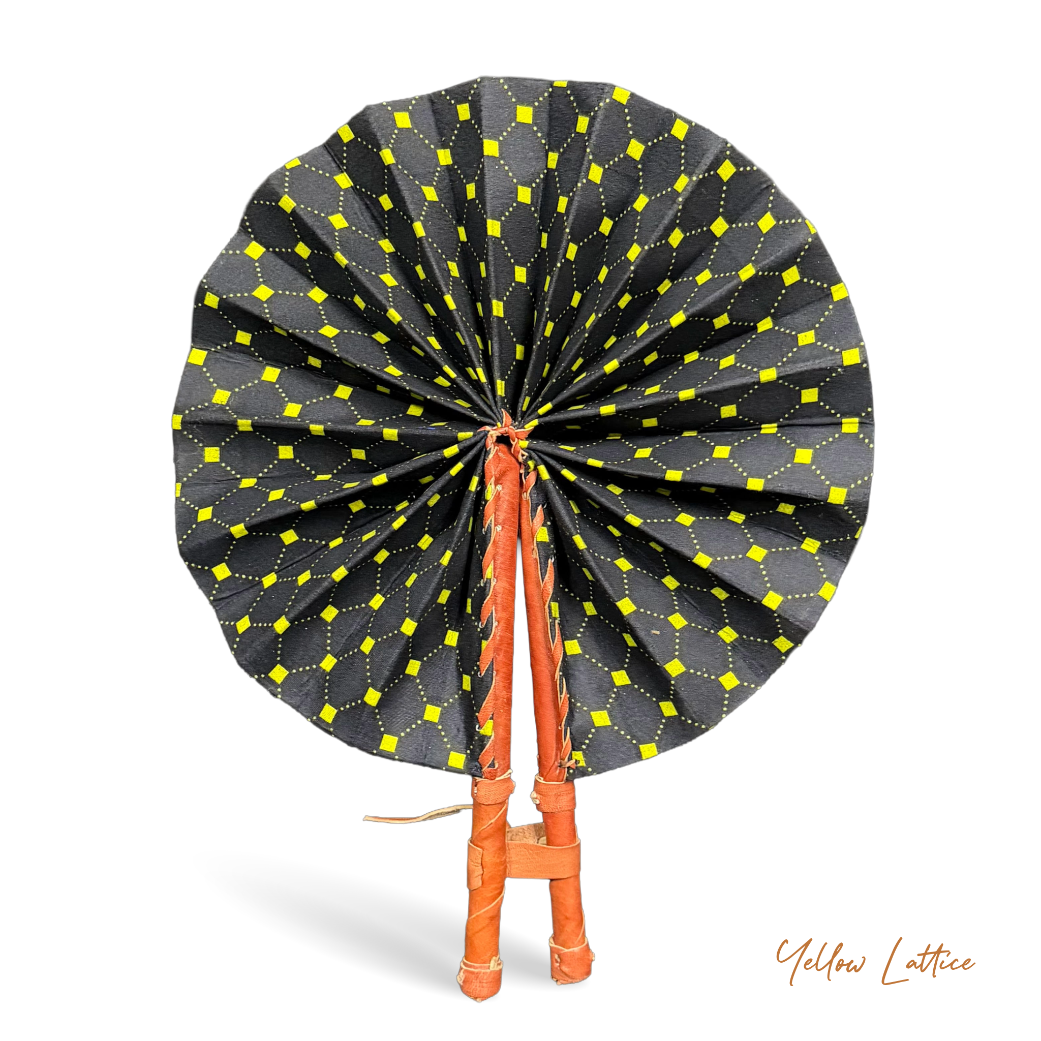 African Fabric Fan