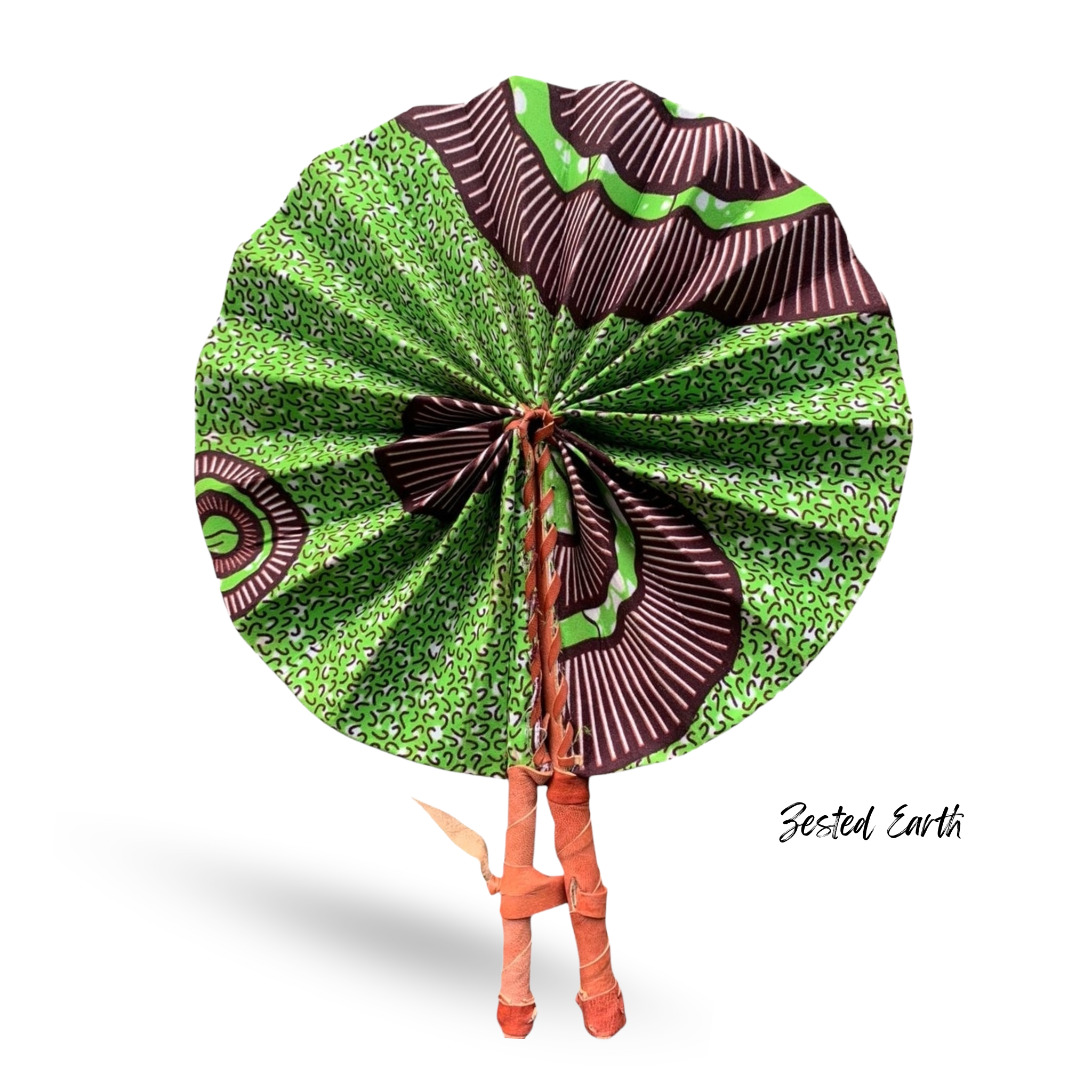 African Fabric Fan