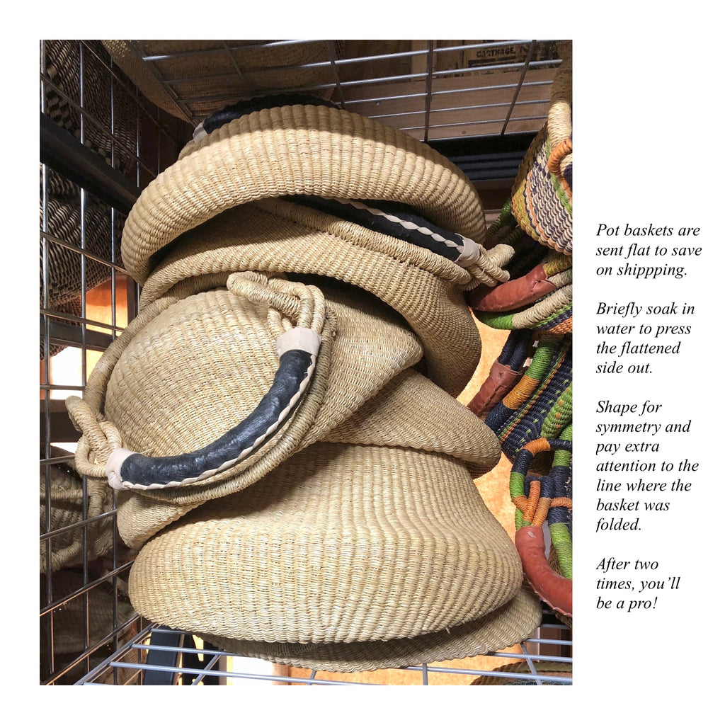 Bell-Shaped Basket / Plant Holder