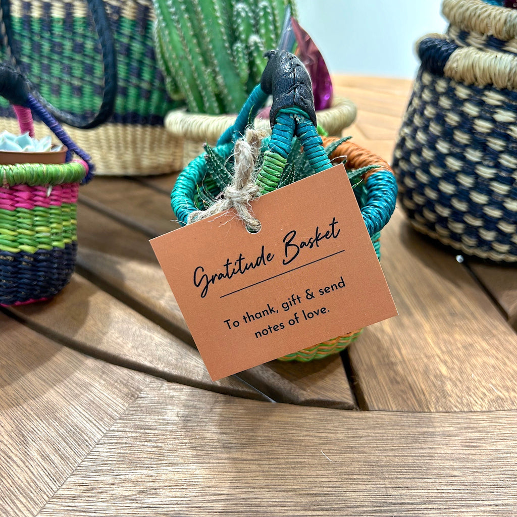 Mini Basket / Gratitude