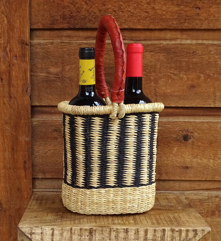 Rustic Wine Caddy