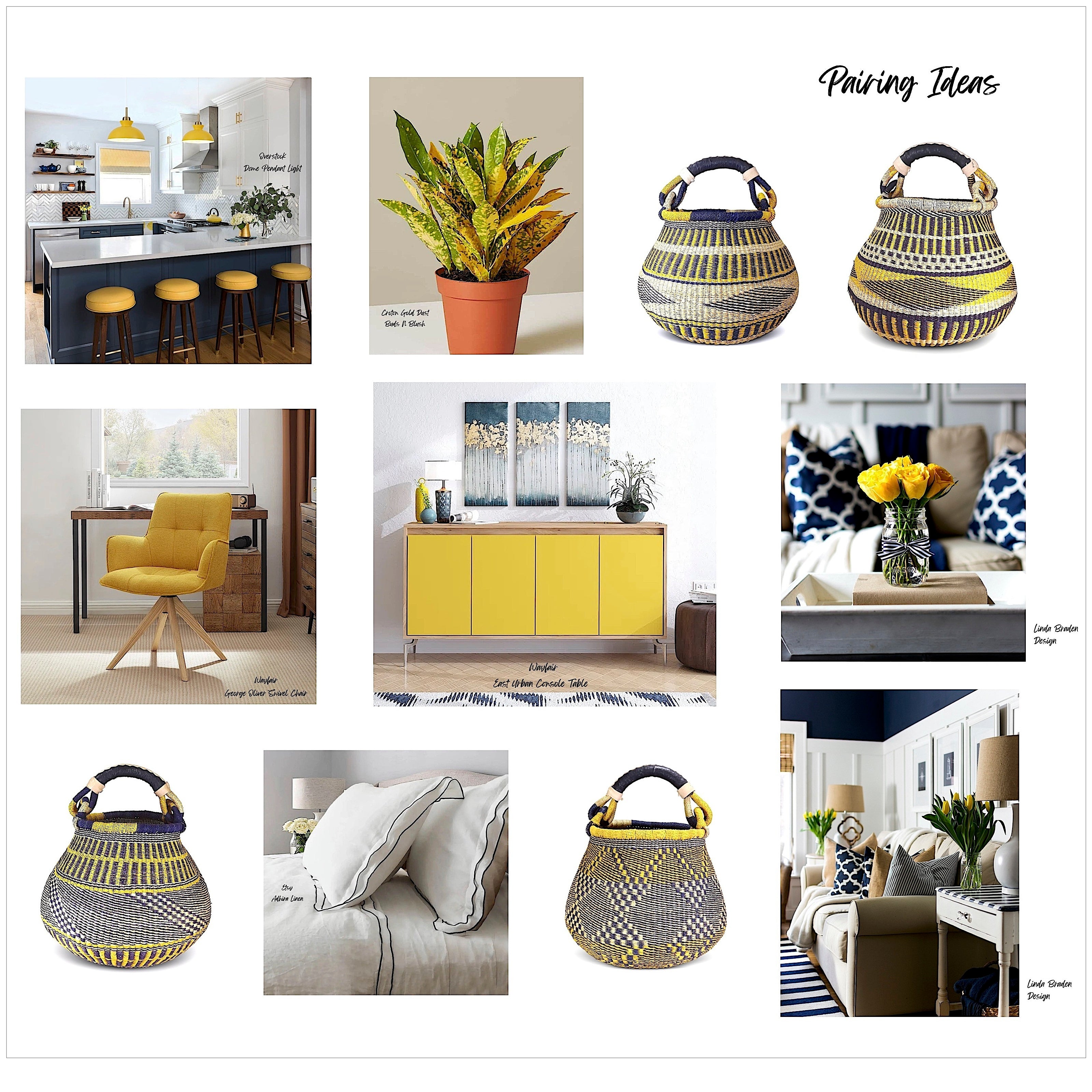 Bell-Shaped Basket - SALE