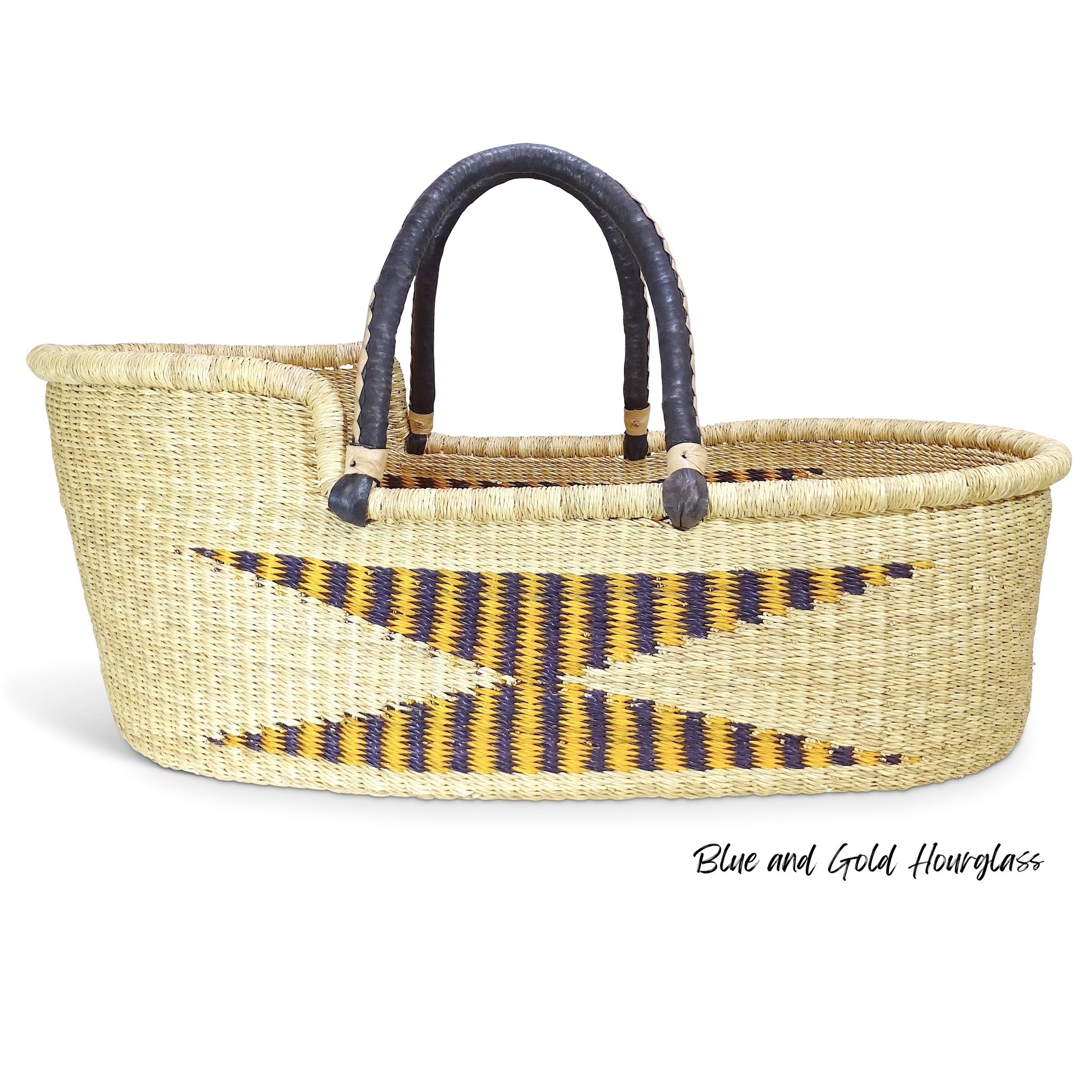 Izziwotnot Baby Moses Basket  クーファン Waffle Pique Baby Moses Basket