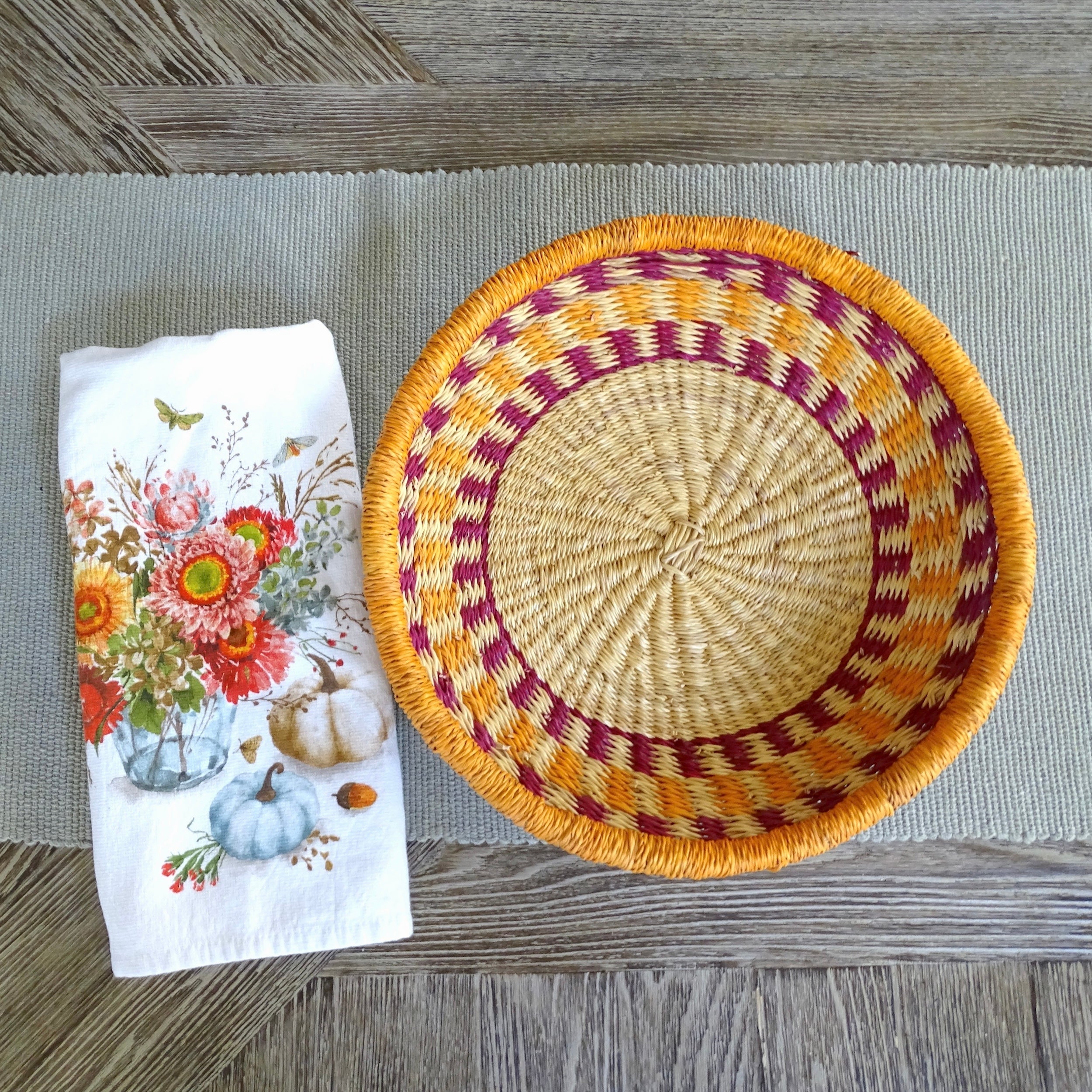 Table Decor - Woven Plate Set - SALE