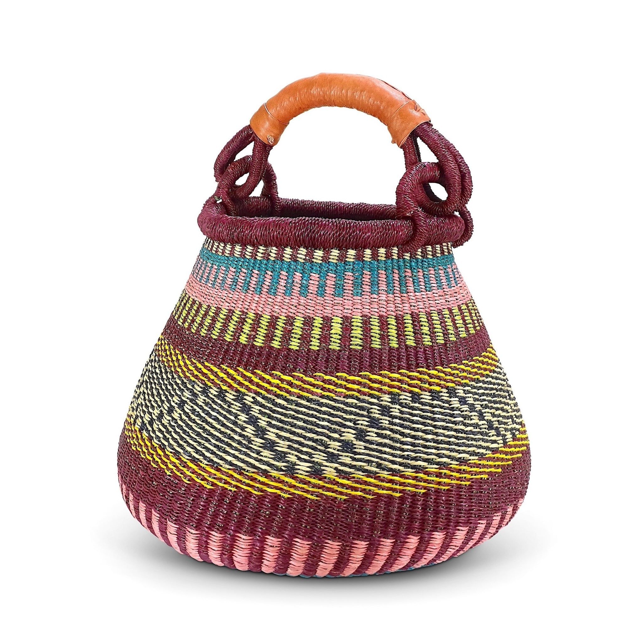 bell bag plant pot Bell-Shaped Basket / Plant Holder – Ti-a Woven Goods